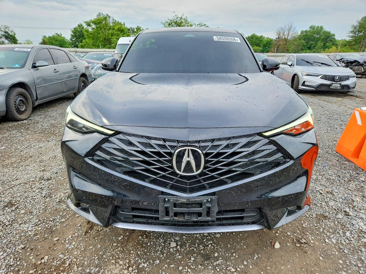 2025 Acura Adx A-spec Black vin: 3HDSA2H5XSM704660