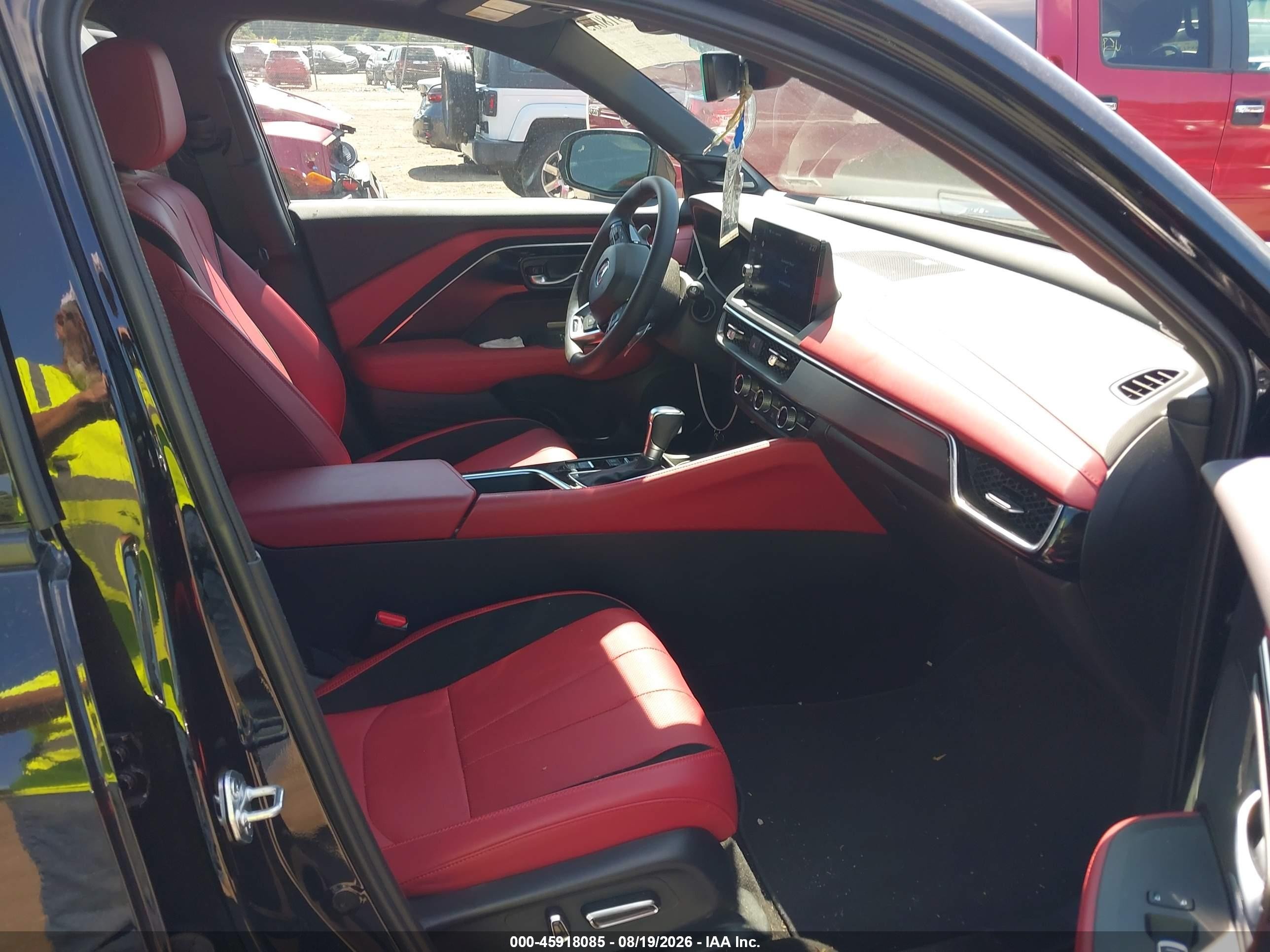 2025 Acura Adx A-spec With Advance Черный vin: 3HDSA2H76SM704463
