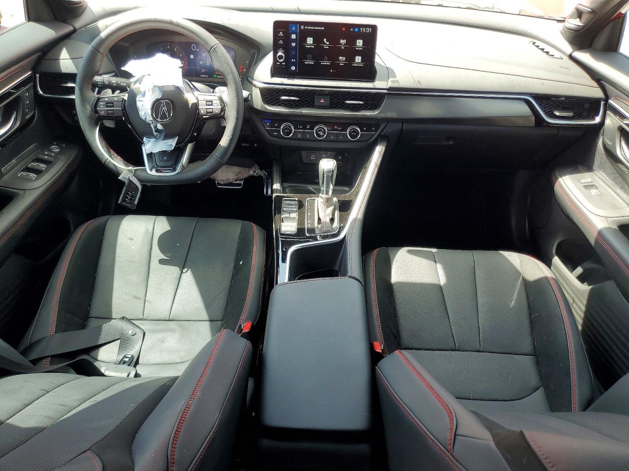 2025 Acura Adx A-spec Advance Красный vin: 3HDSA2H7XSM715935