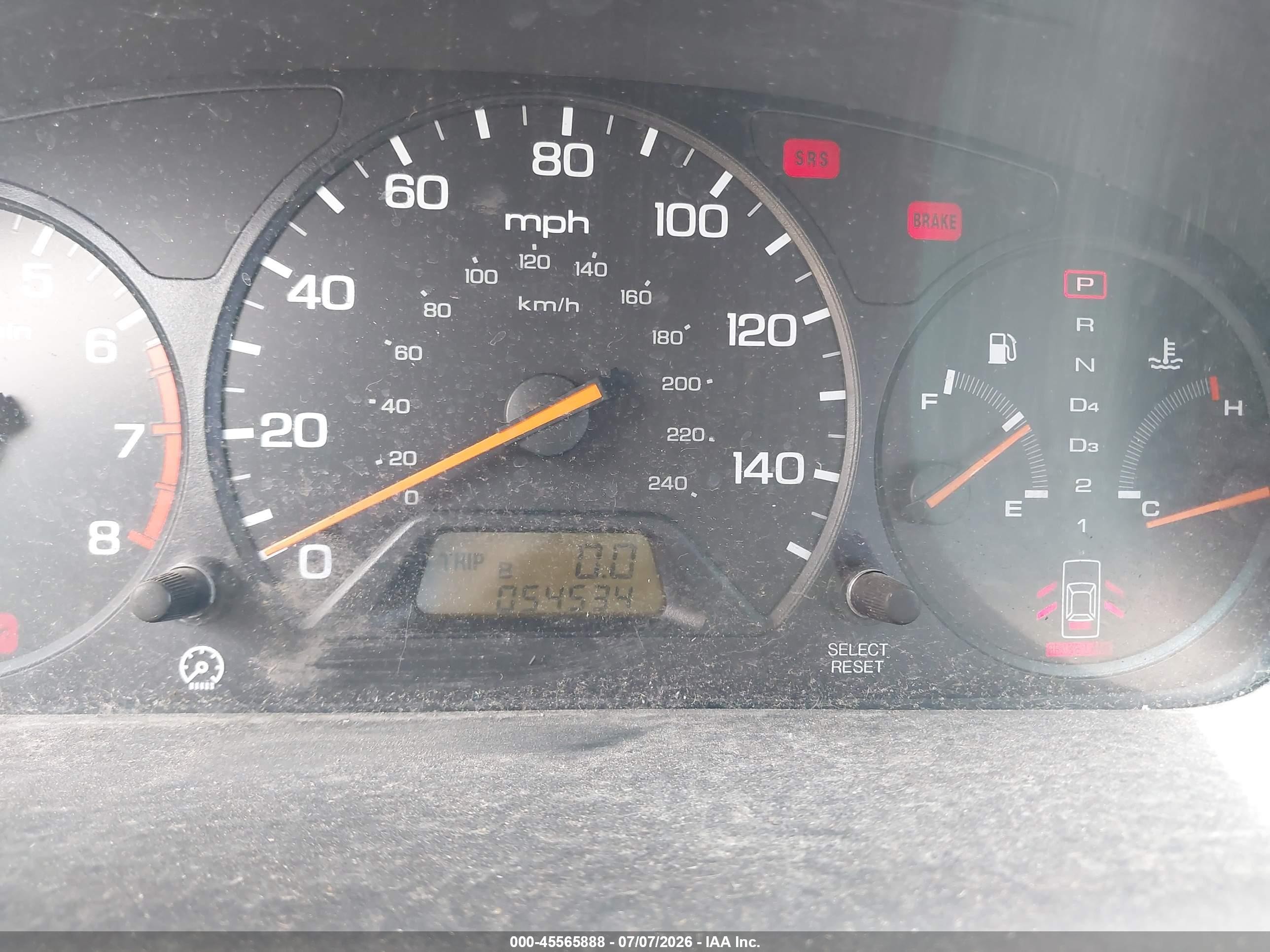 2001 Honda Accord 2.3 Lx Gold vin: 3HGCG56411G700706