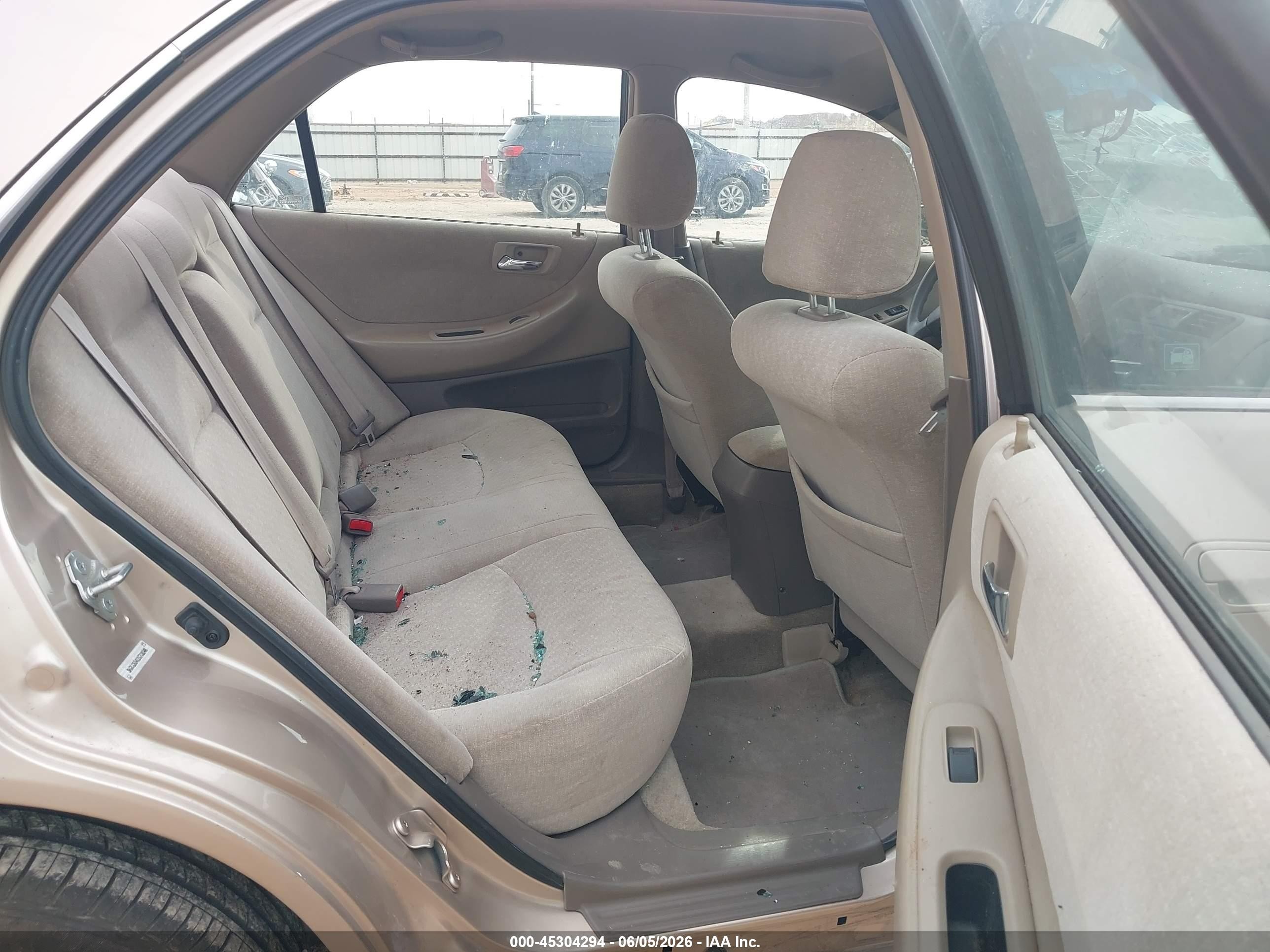 2002 Honda Accord 2.3 Lx Brown vin: 3HGCG56412G708046