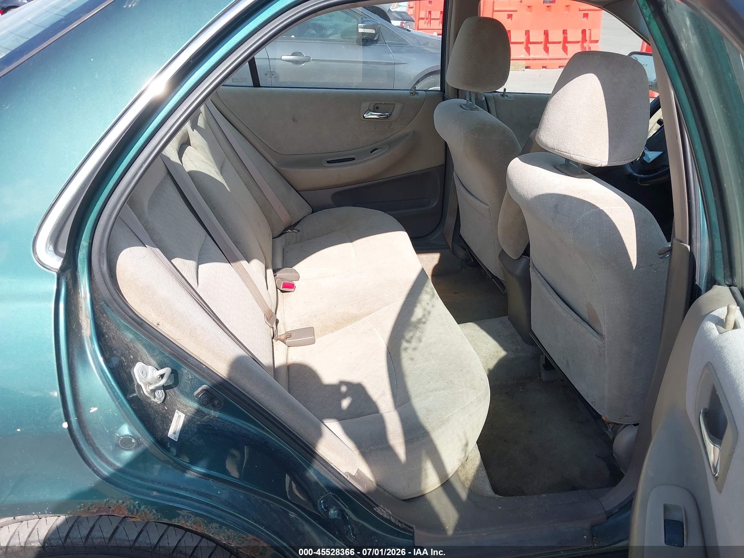 2002 Honda Accord 2.3 Lx Green vin: 3HGCG56422G702305
