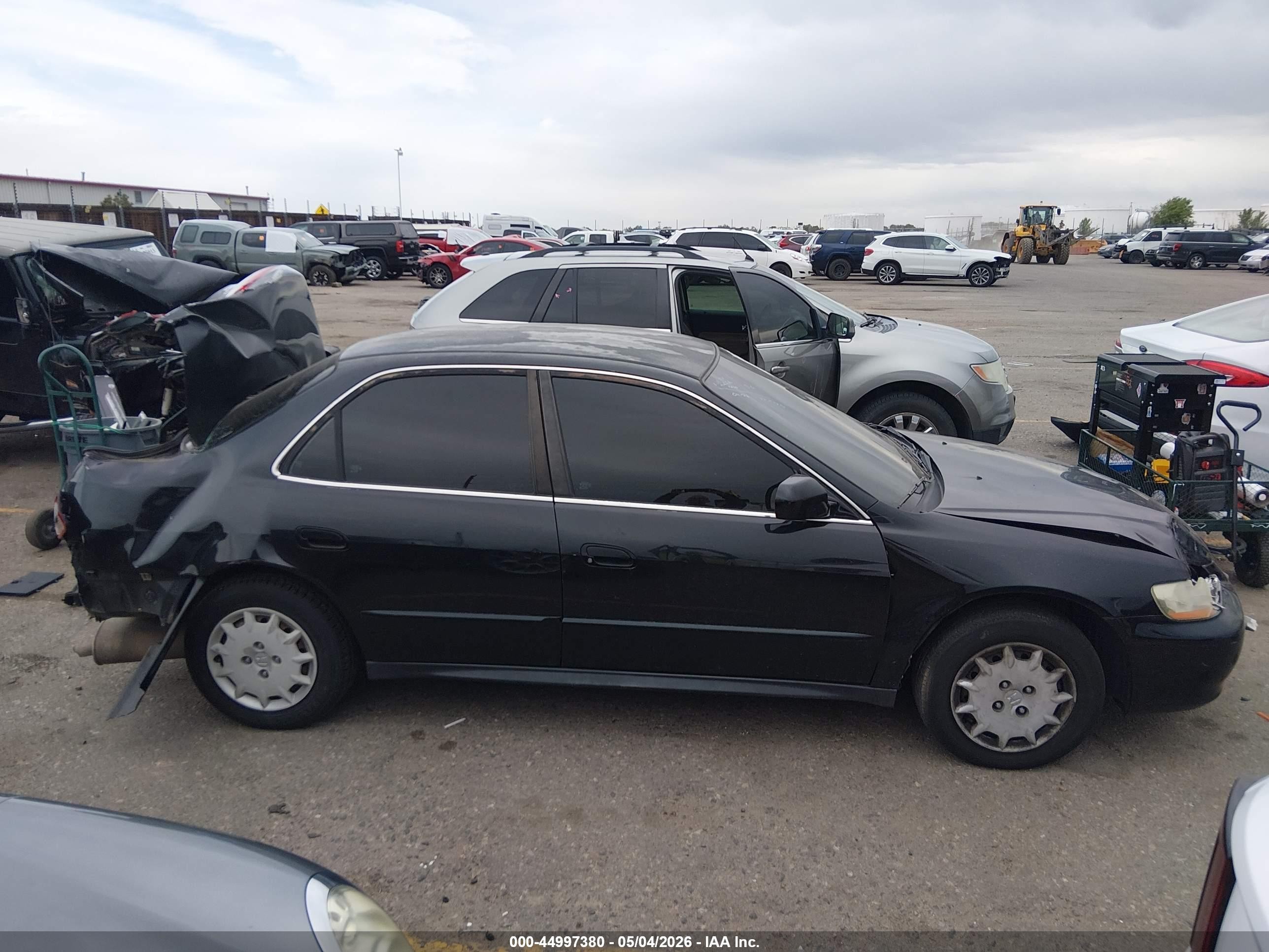 2002 Honda Accord 2.3 Lx Черный vin: 3HGCG56442G705366