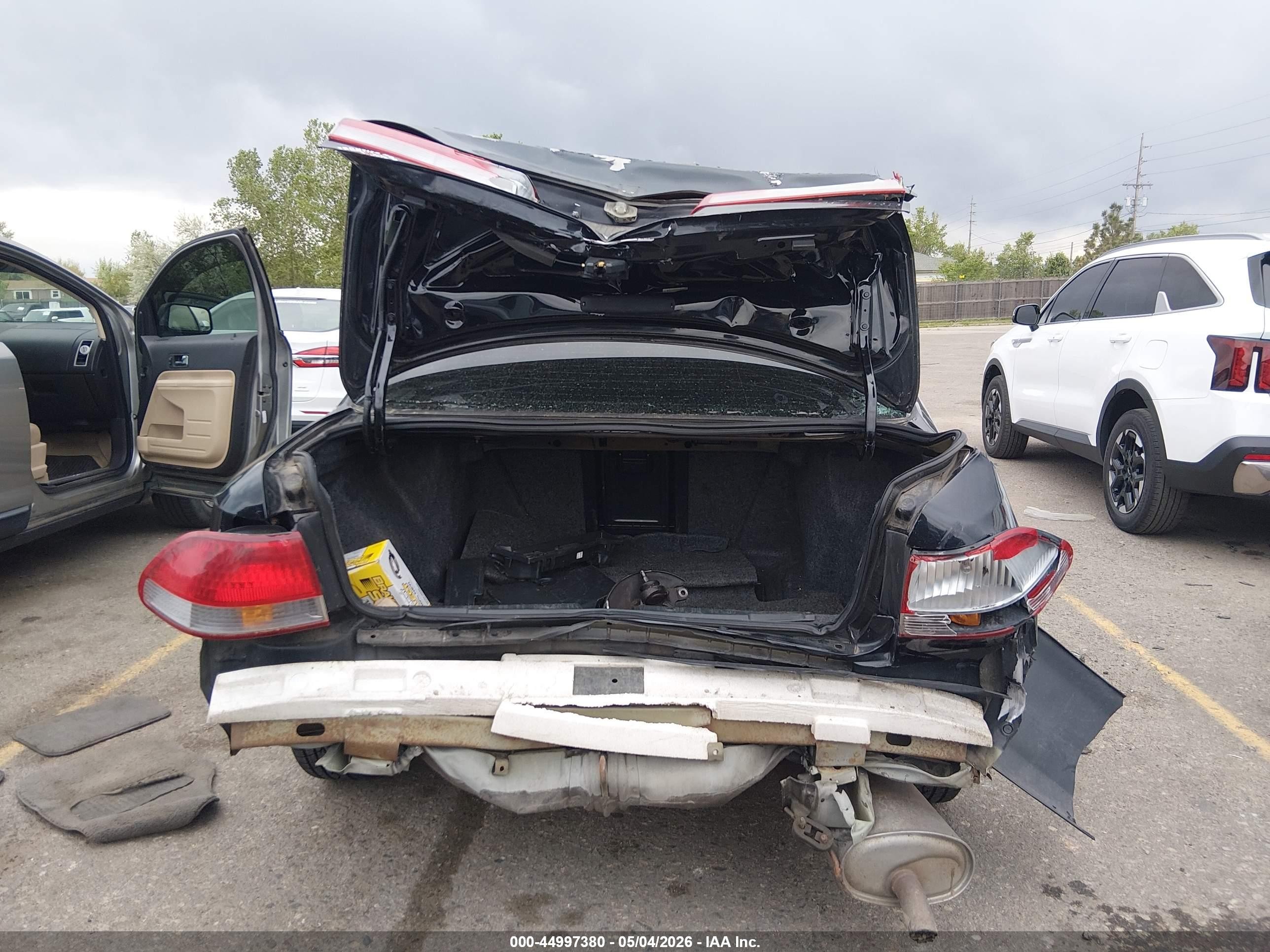 2002 Honda Accord 2.3 Lx Черный vin: 3HGCG56442G705366