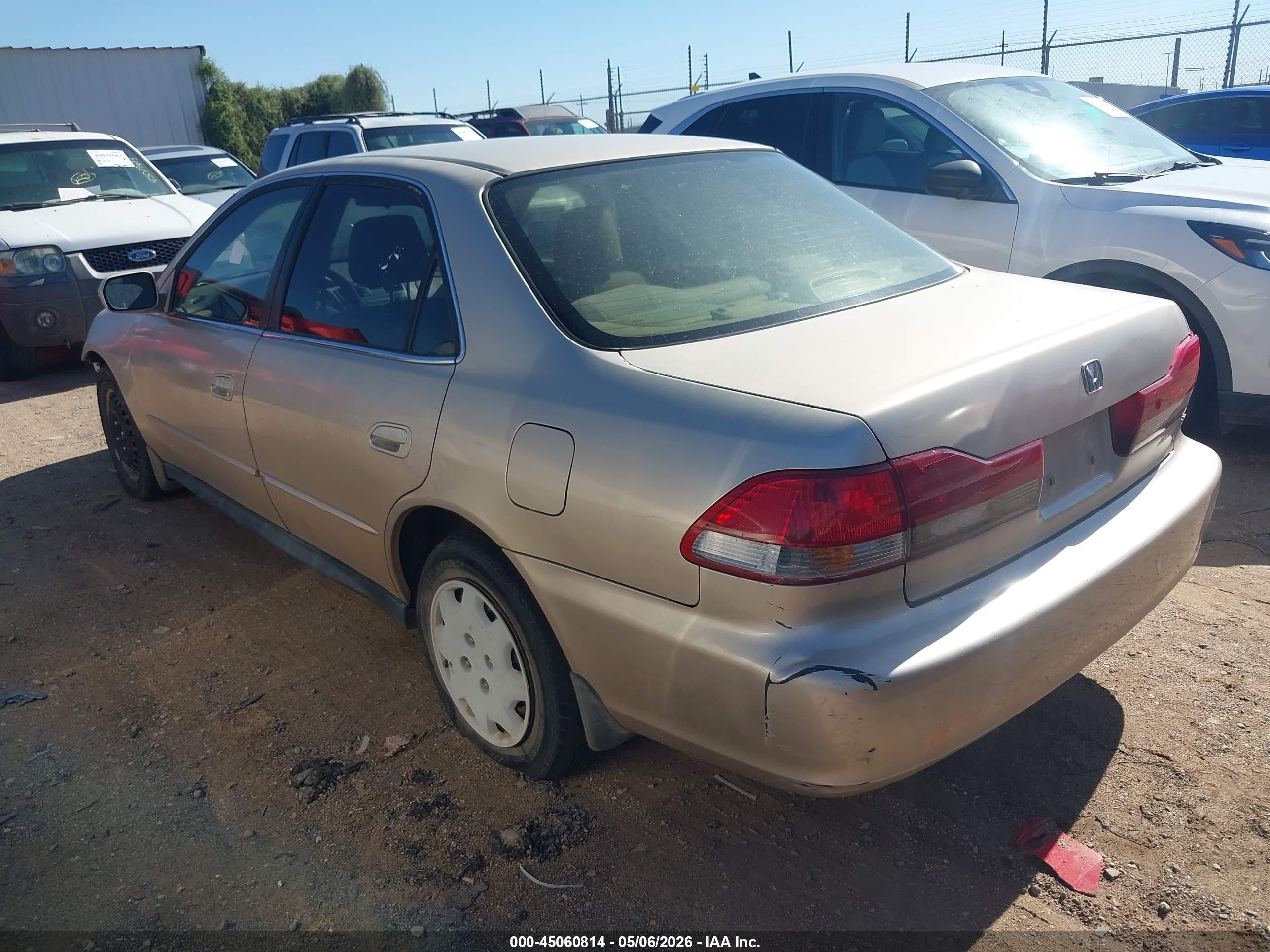2002 Honda Accord 2.3 Lx Gold vin: 3HGCG56462G705675