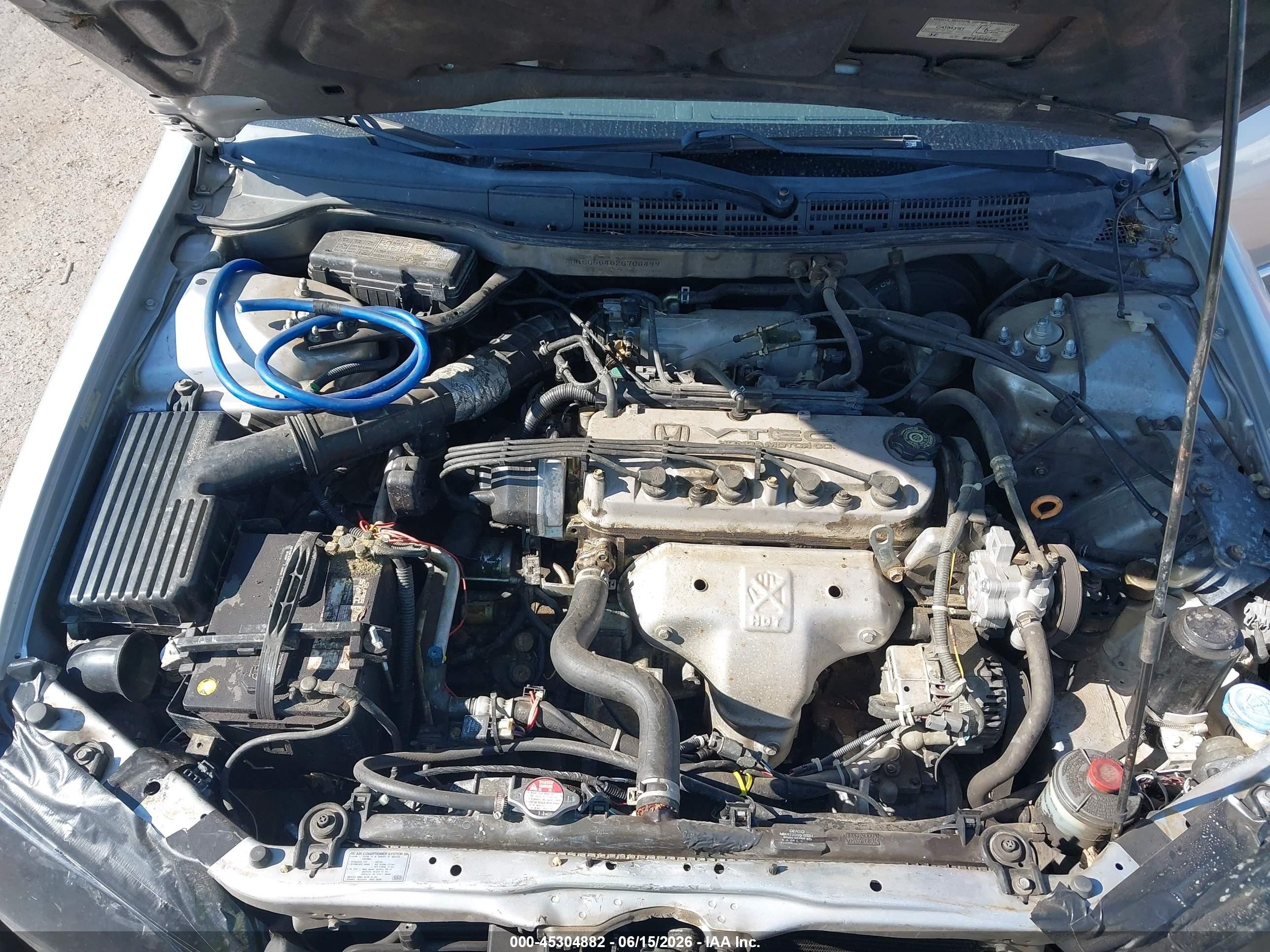2002 Honda Accord 2.3 Lx Silver vin: 3HGCG56462G706499