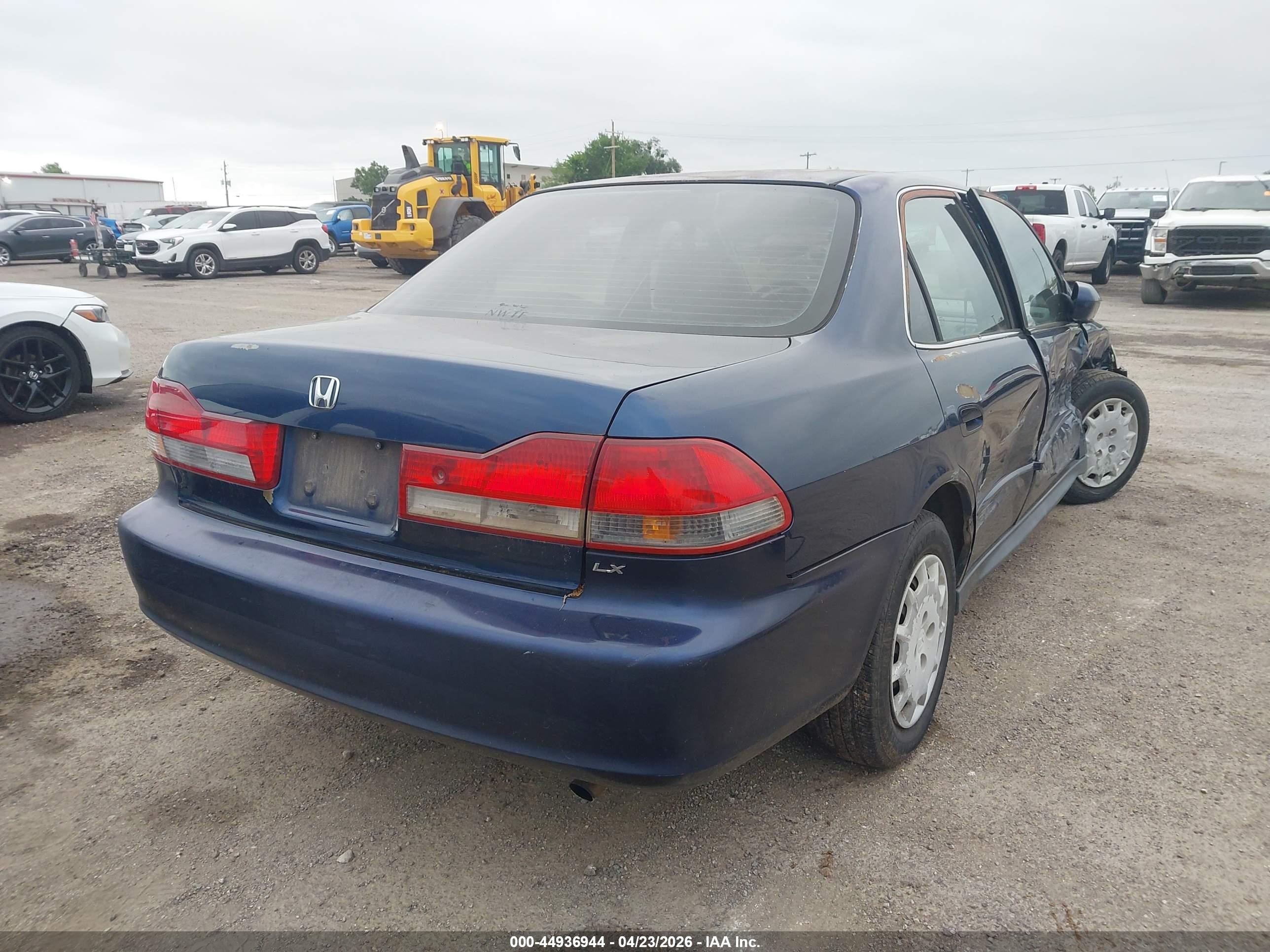2002 Honda Accord 2.3 Lx Синий vin: 3HGCG56472G700212