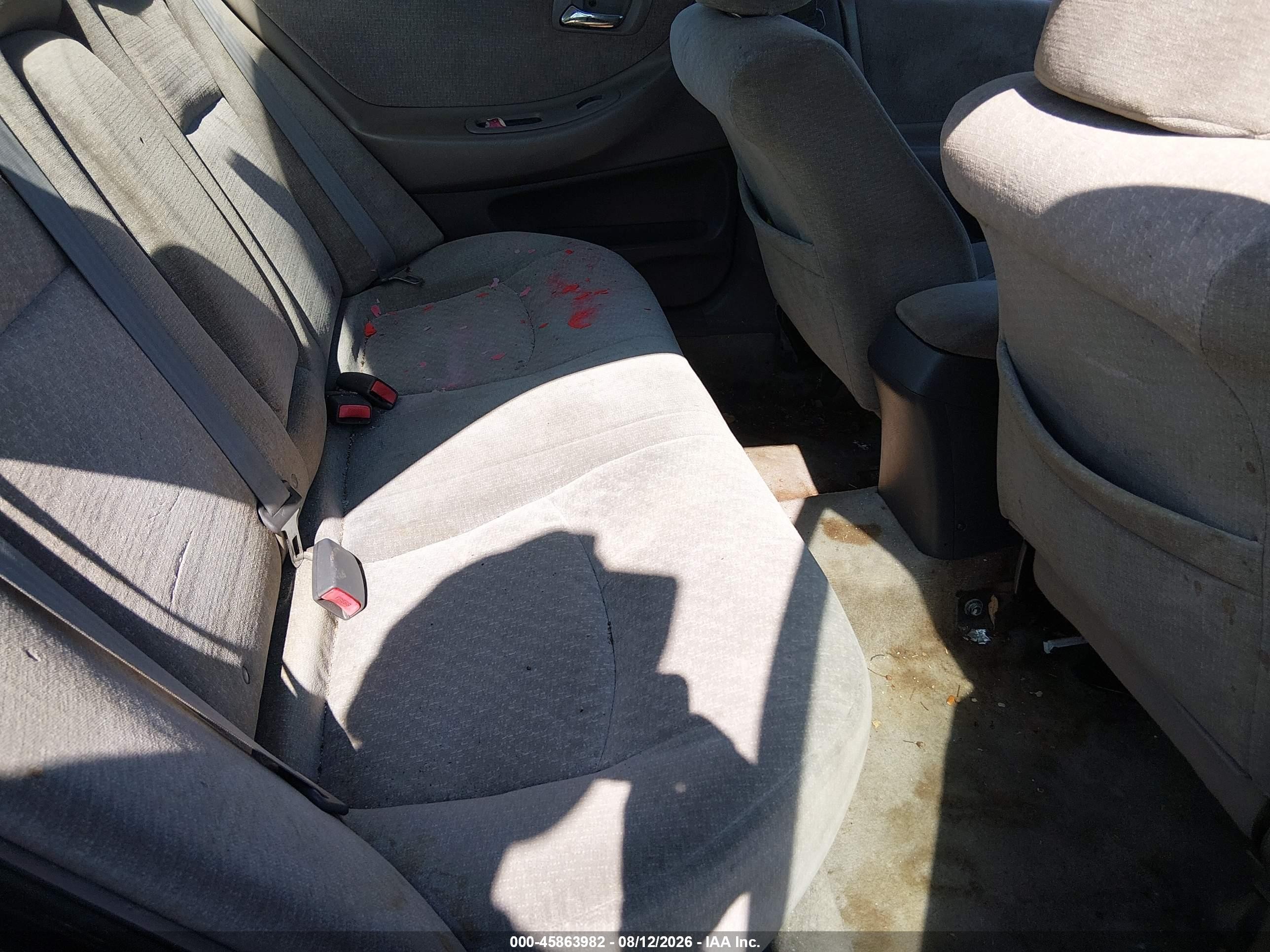 2002 Honda Accord 2.3 Lx Black vin: 3HGCG56472G700856