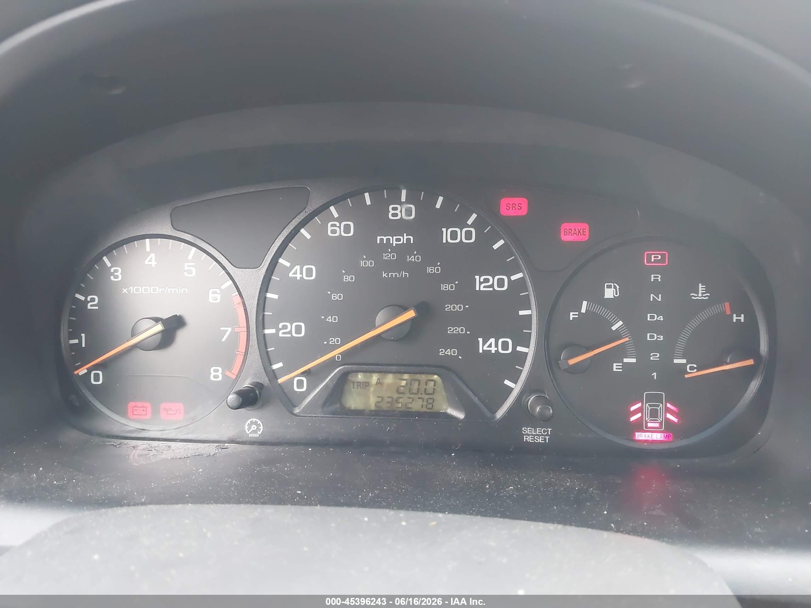 2002 Honda Accord 2.3 Lx Black vin: 3HGCG56482G704284