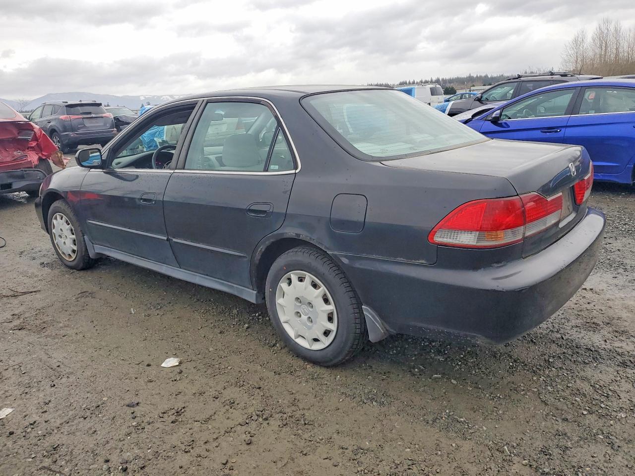 2002 Honda Accord Lx Black vin: 3HGCG564X2G703072