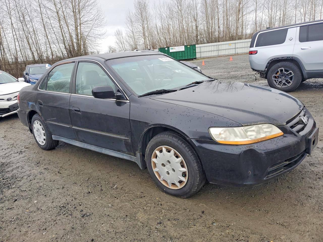 2002 Honda Accord Lx Black vin: 3HGCG564X2G703072