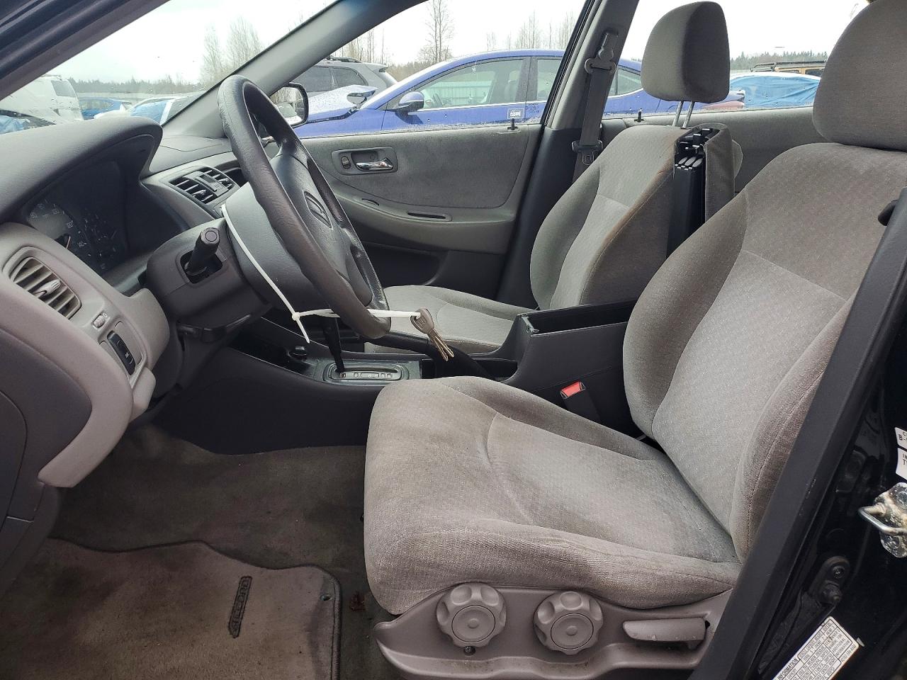 2002 Honda Accord Lx Black vin: 3HGCG564X2G703072