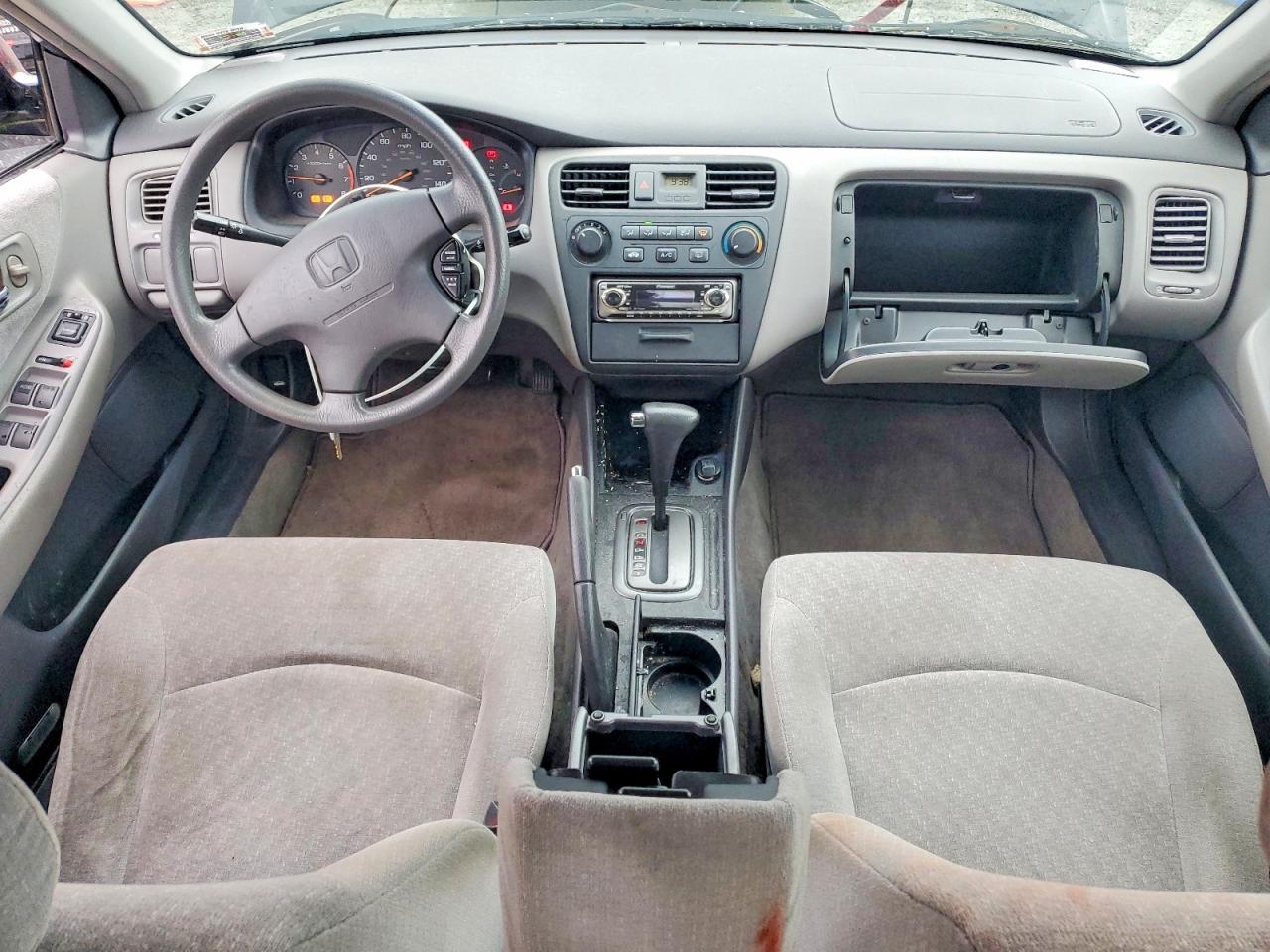 2002 Honda Accord Lx Black vin: 3HGCG564X2G703072