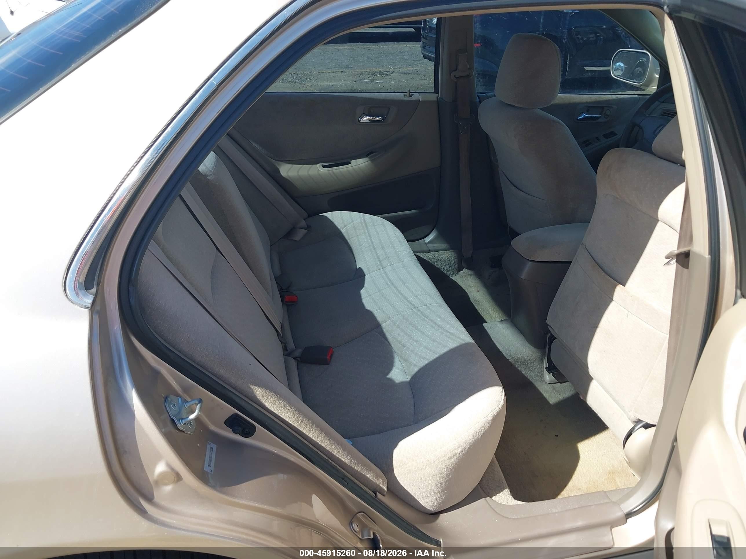 2001 Honda Accord 2.3 Lx Gold vin: 3HGCG66521G711633