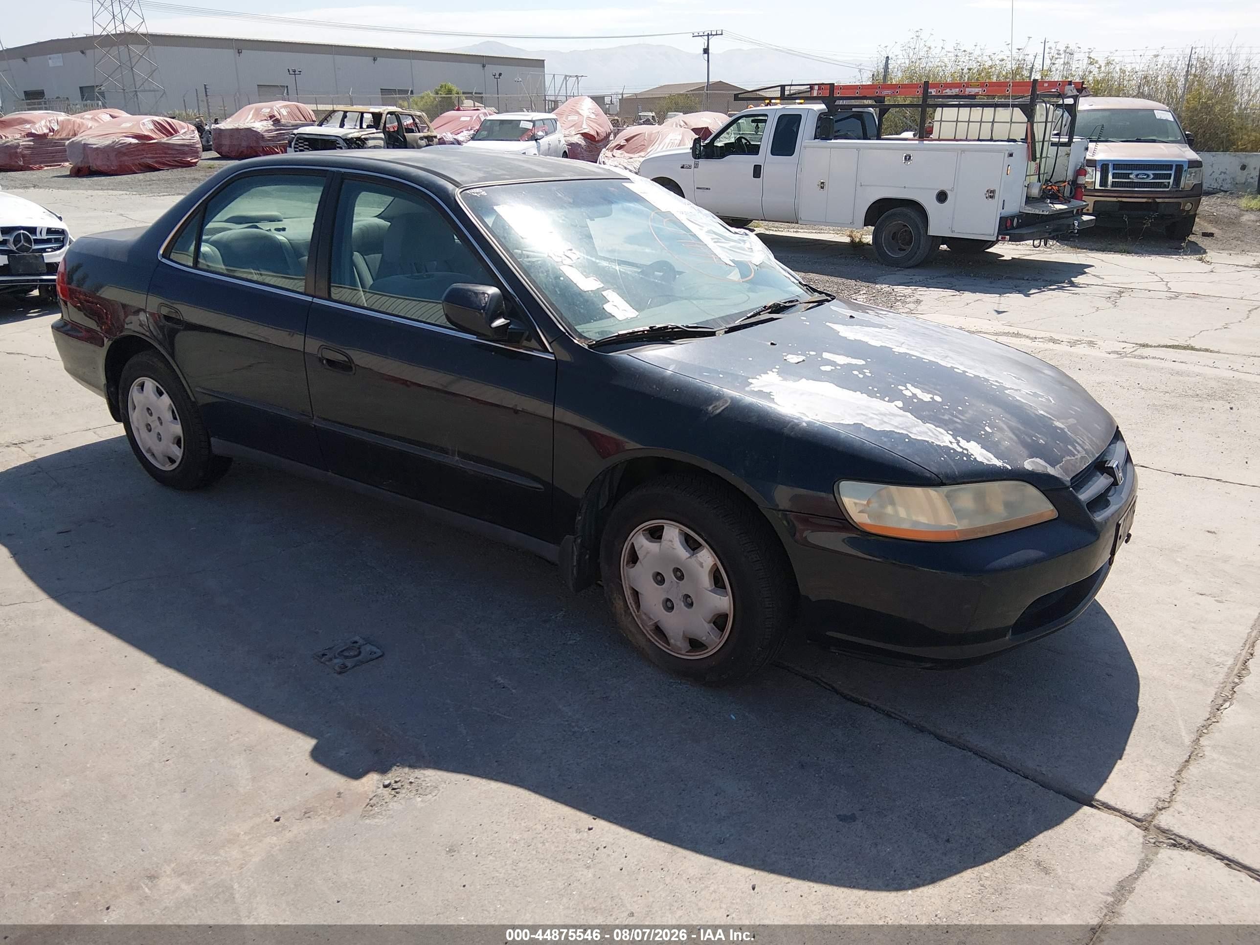 2000 Honda Accord 2.3 Lx Black vin: 3HGCG6652YG705910