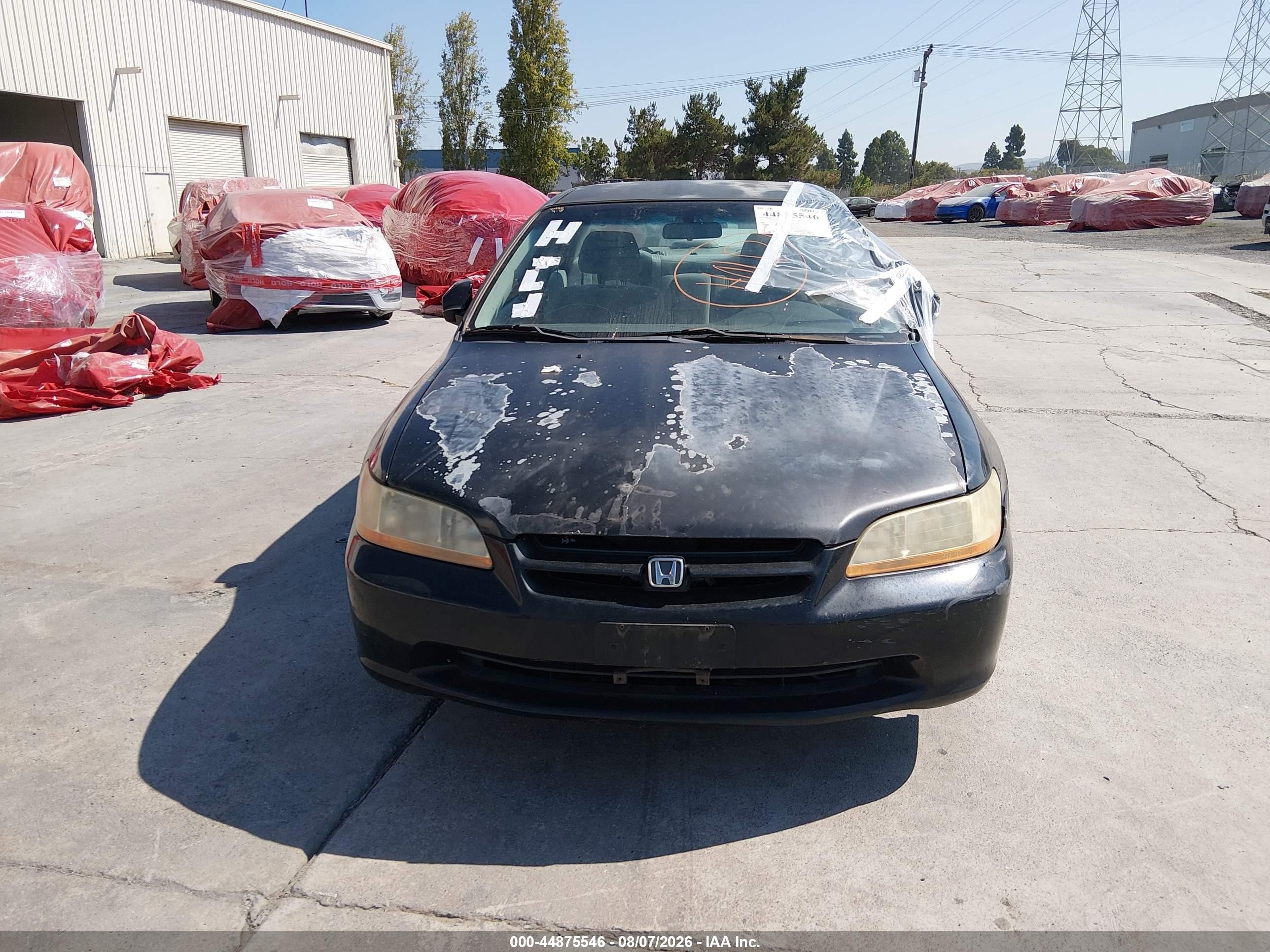 2000 Honda Accord 2.3 Lx Black vin: 3HGCG6652YG705910