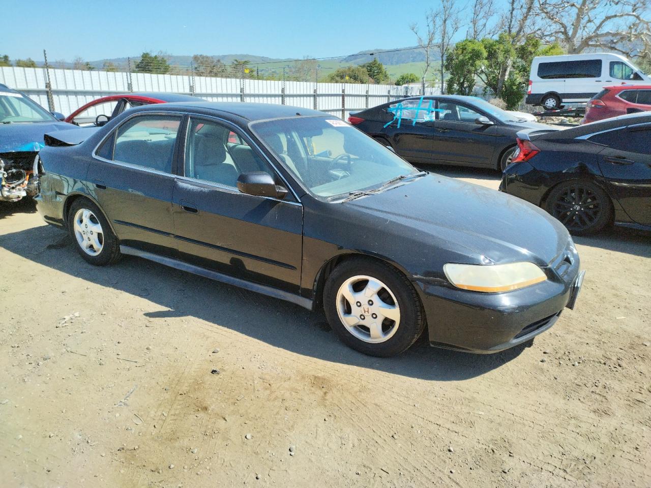 2002 Honda Accord Lx Черный vin: 3HGCG66532G704336