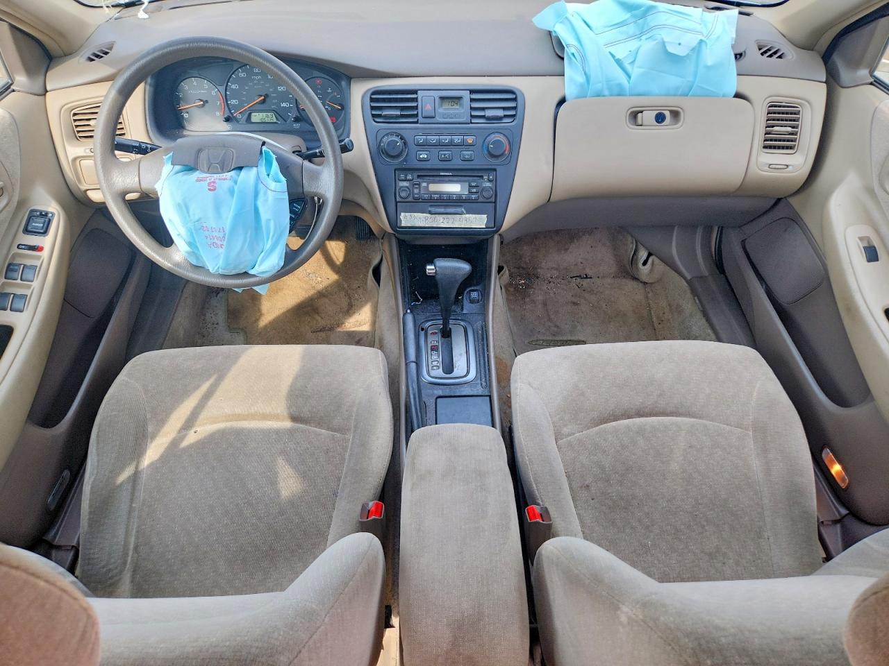 2002 Honda Accord Lx Tan vin: 3HGCG66582G707300