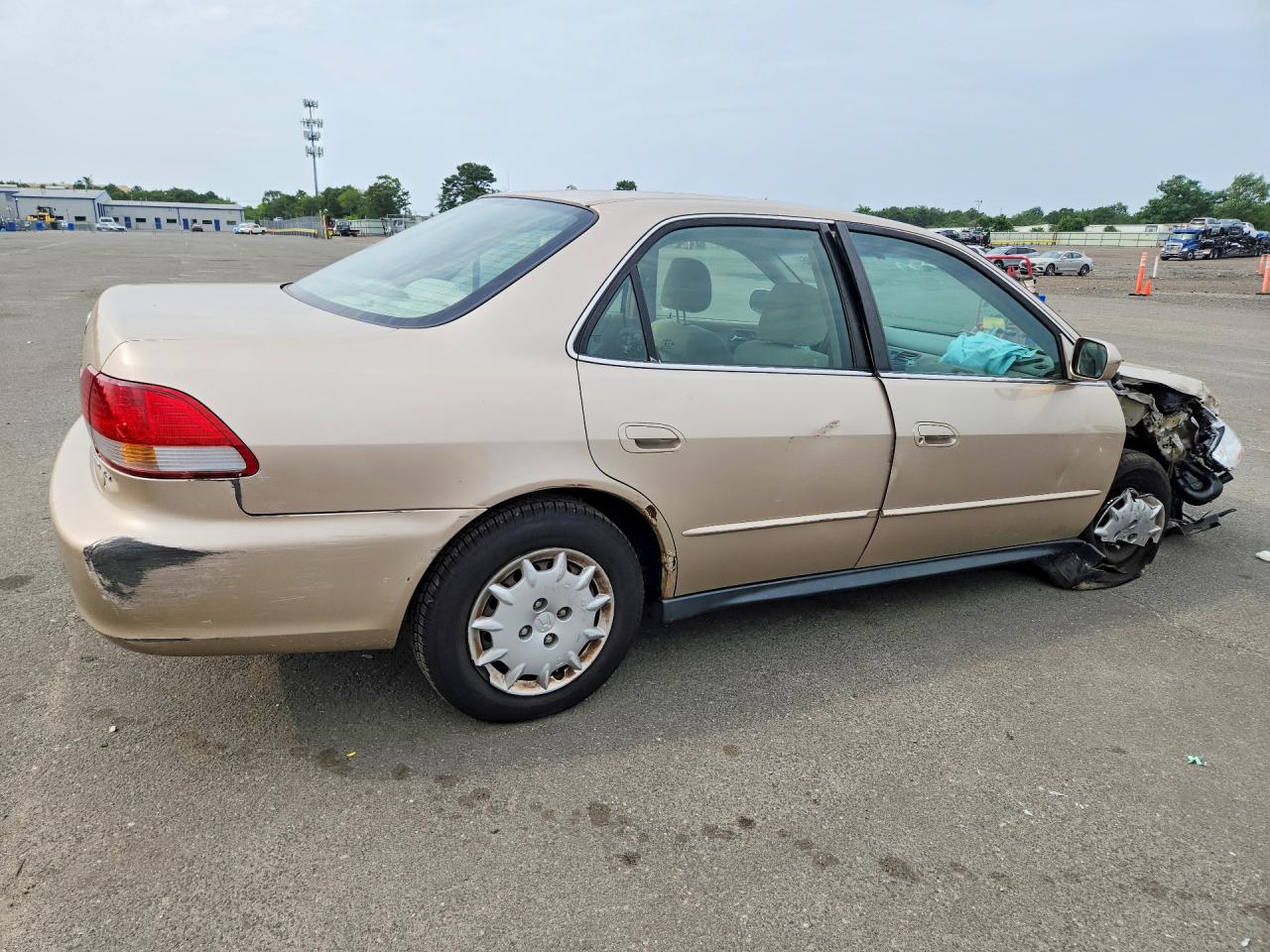 2002 Honda Accord Lx Tan vin: 3HGCG66582G707300