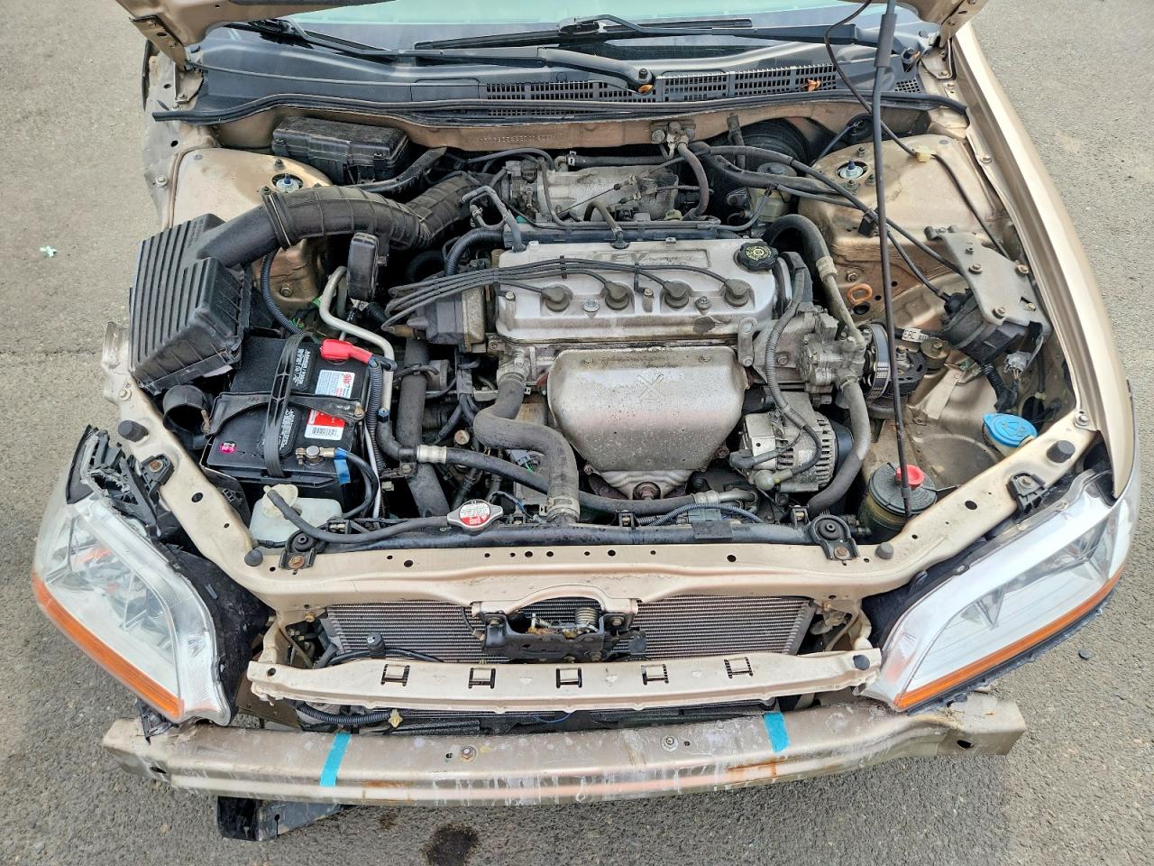 2002 Honda Accord Lx Tan vin: 3HGCG66582G707300