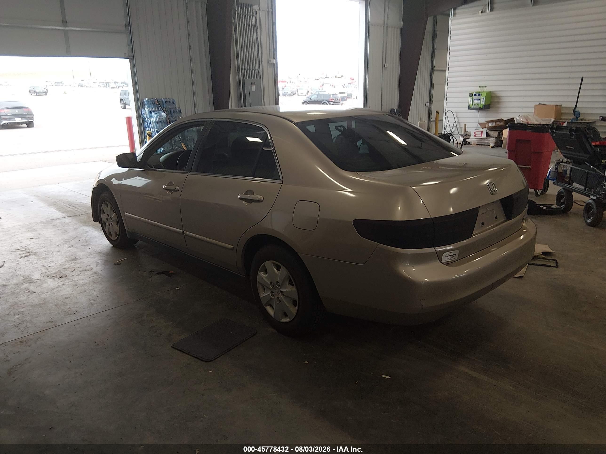 2003 Honda Accord 2.4 Lx Gold vin: 3HGCM56313G708548