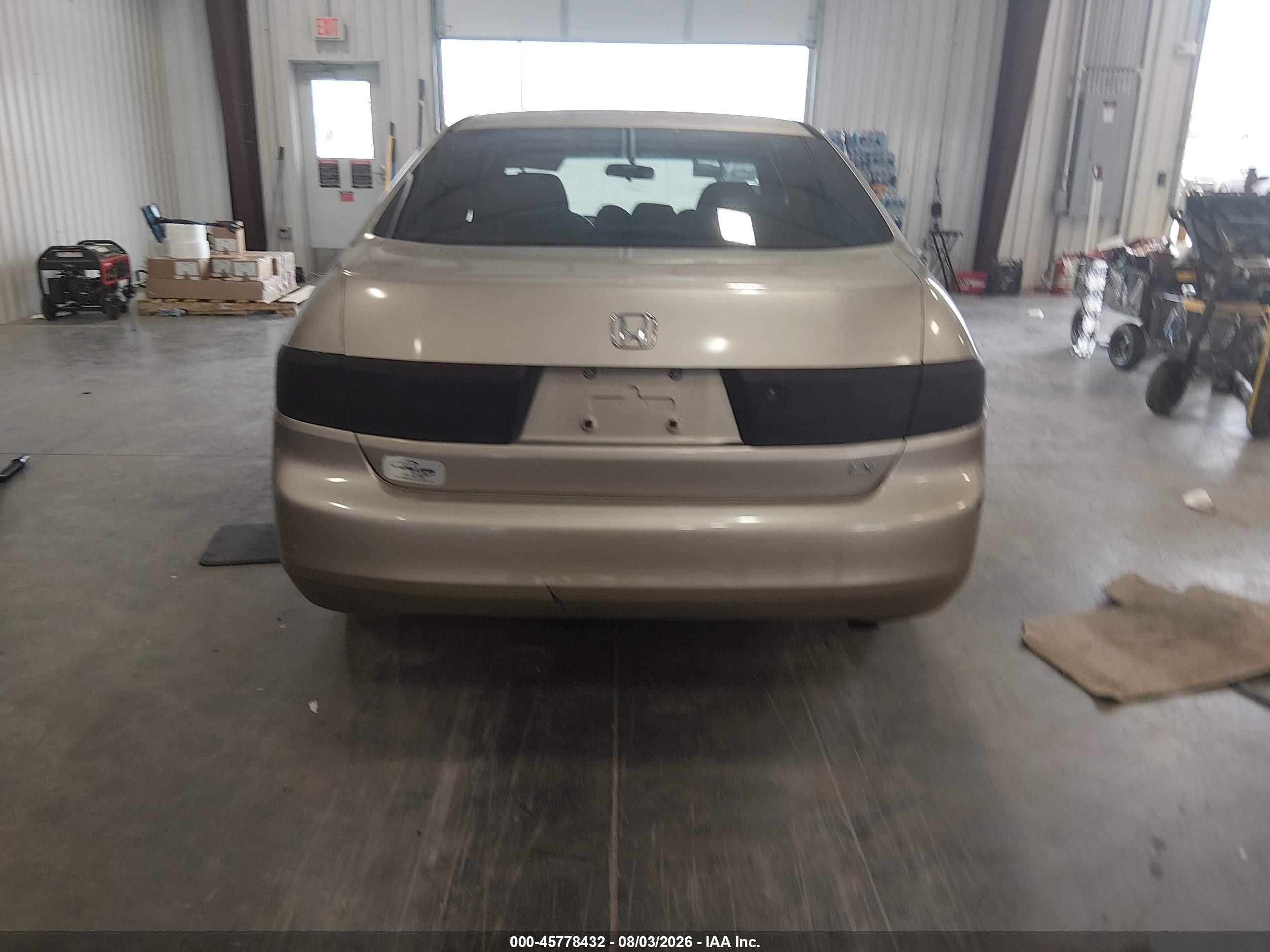 2003 Honda Accord 2.4 Lx Gold vin: 3HGCM56313G708548