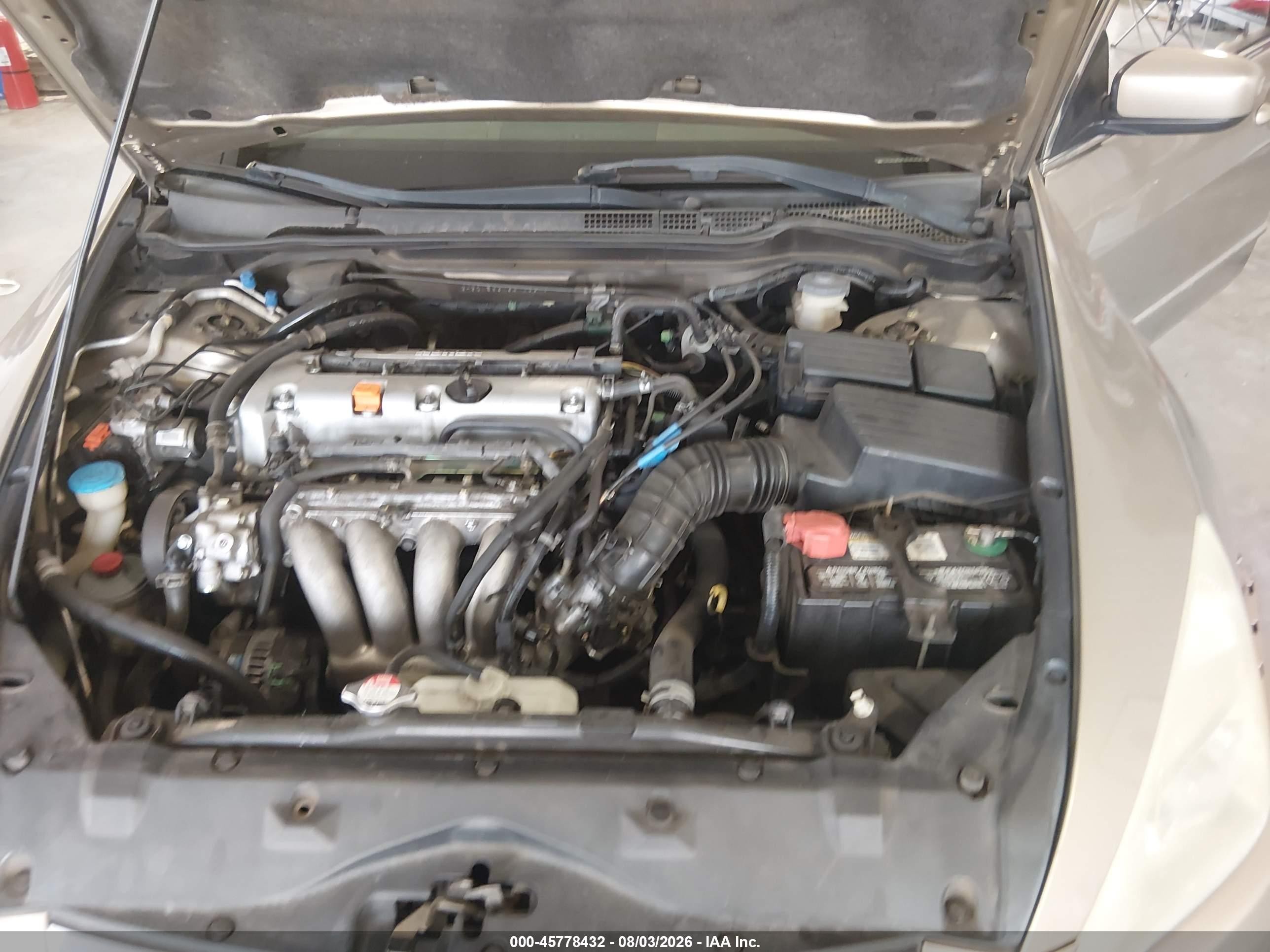 2003 Honda Accord 2.4 Lx Gold vin: 3HGCM56313G708548
