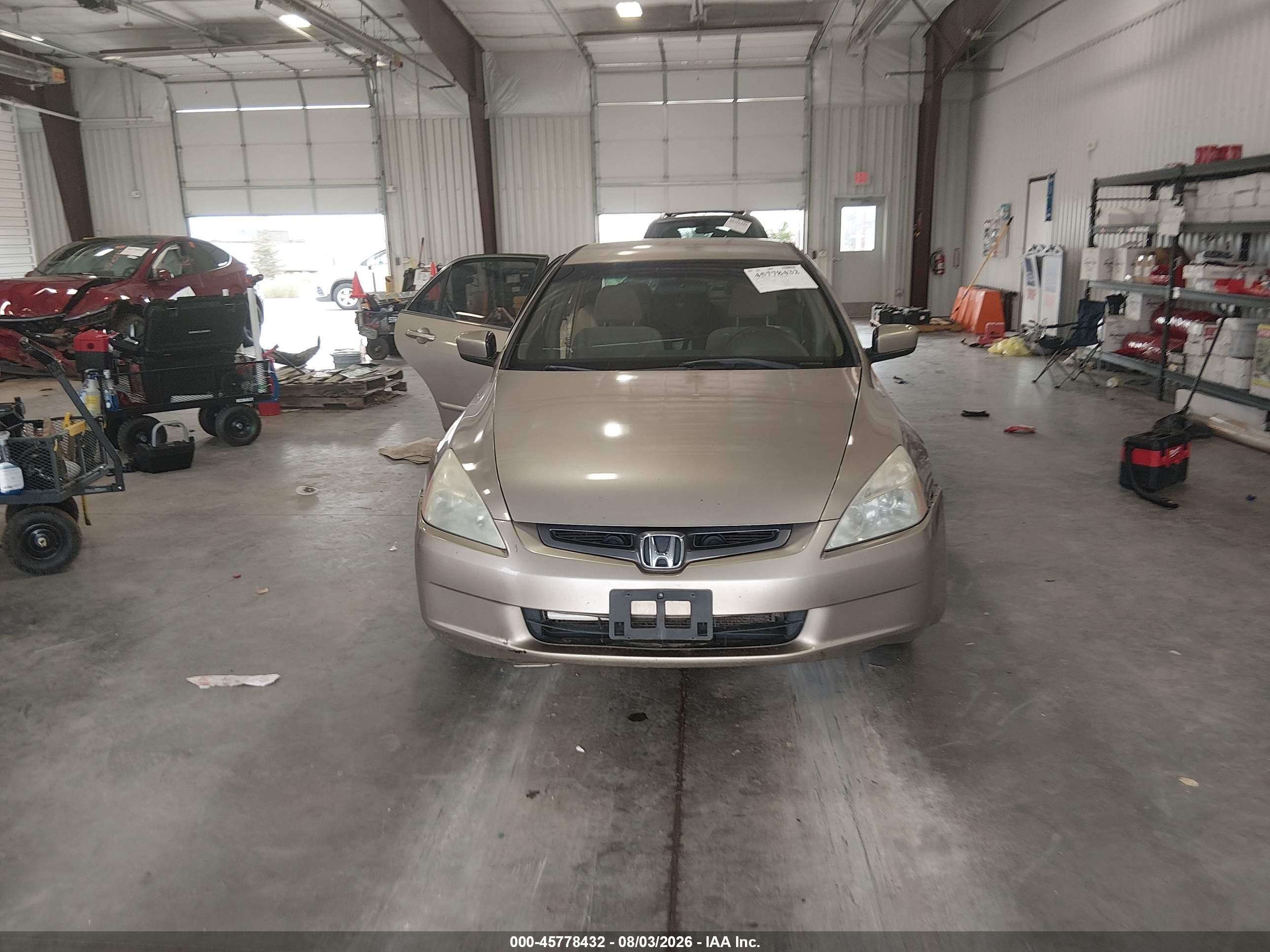 2003 Honda Accord 2.4 Lx Gold vin: 3HGCM56313G708548