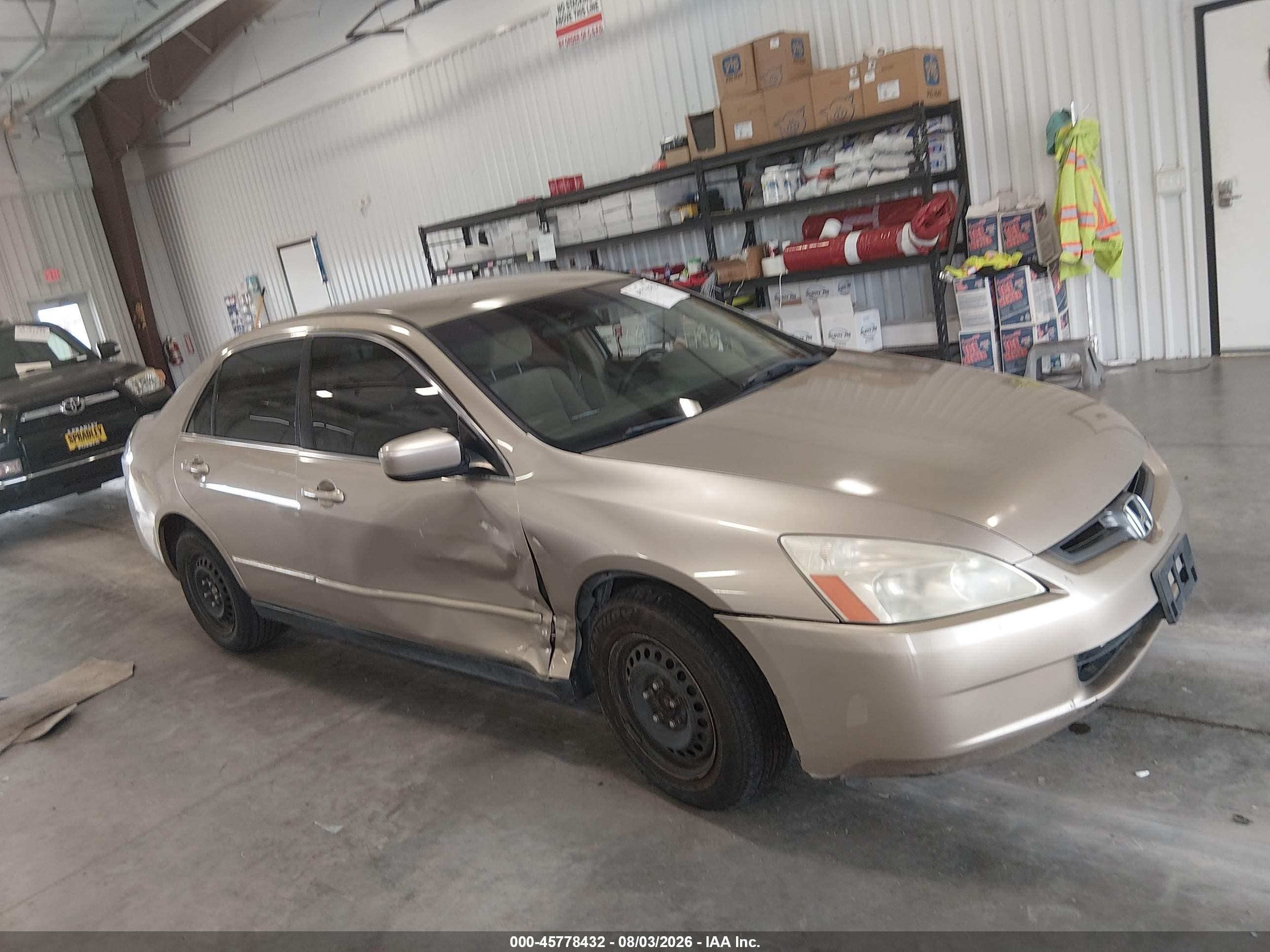 2003 Honda Accord 2.4 Lx Gold vin: 3HGCM56313G708548