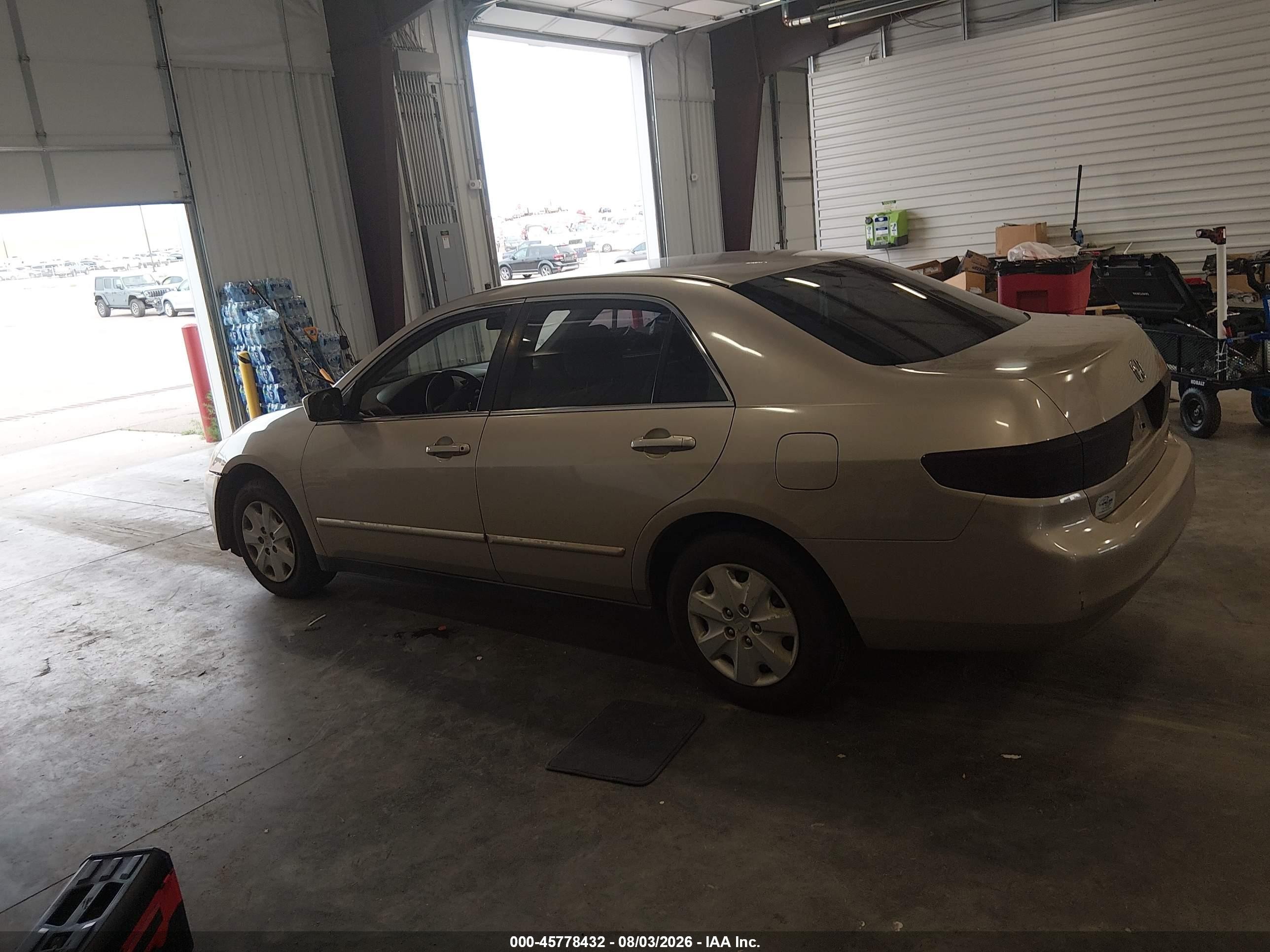 2003 Honda Accord 2.4 Lx Gold vin: 3HGCM56313G708548
