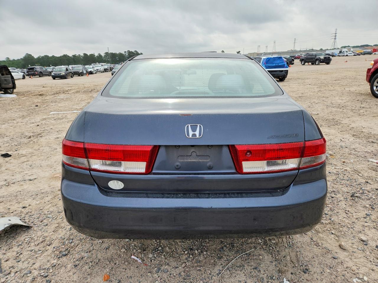 2004 Honda Accord Lx Gray vin: 3HGCM56324G709399
