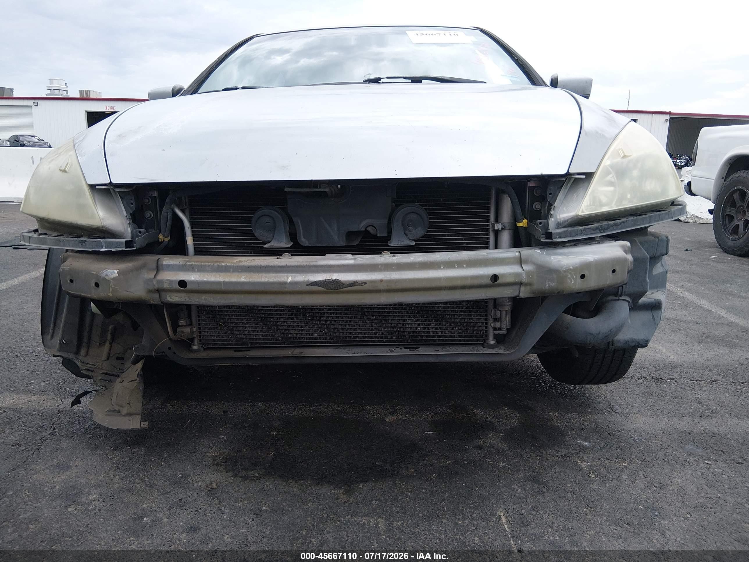 2003 Honda Accord Sdn Lx Серый vin: 3HGCM56333G703710