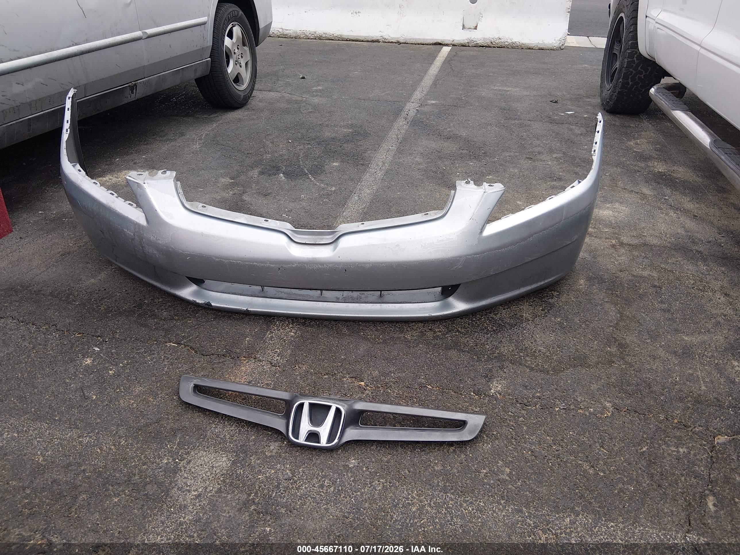 2003 Honda Accord Sdn Lx Серый vin: 3HGCM56333G703710