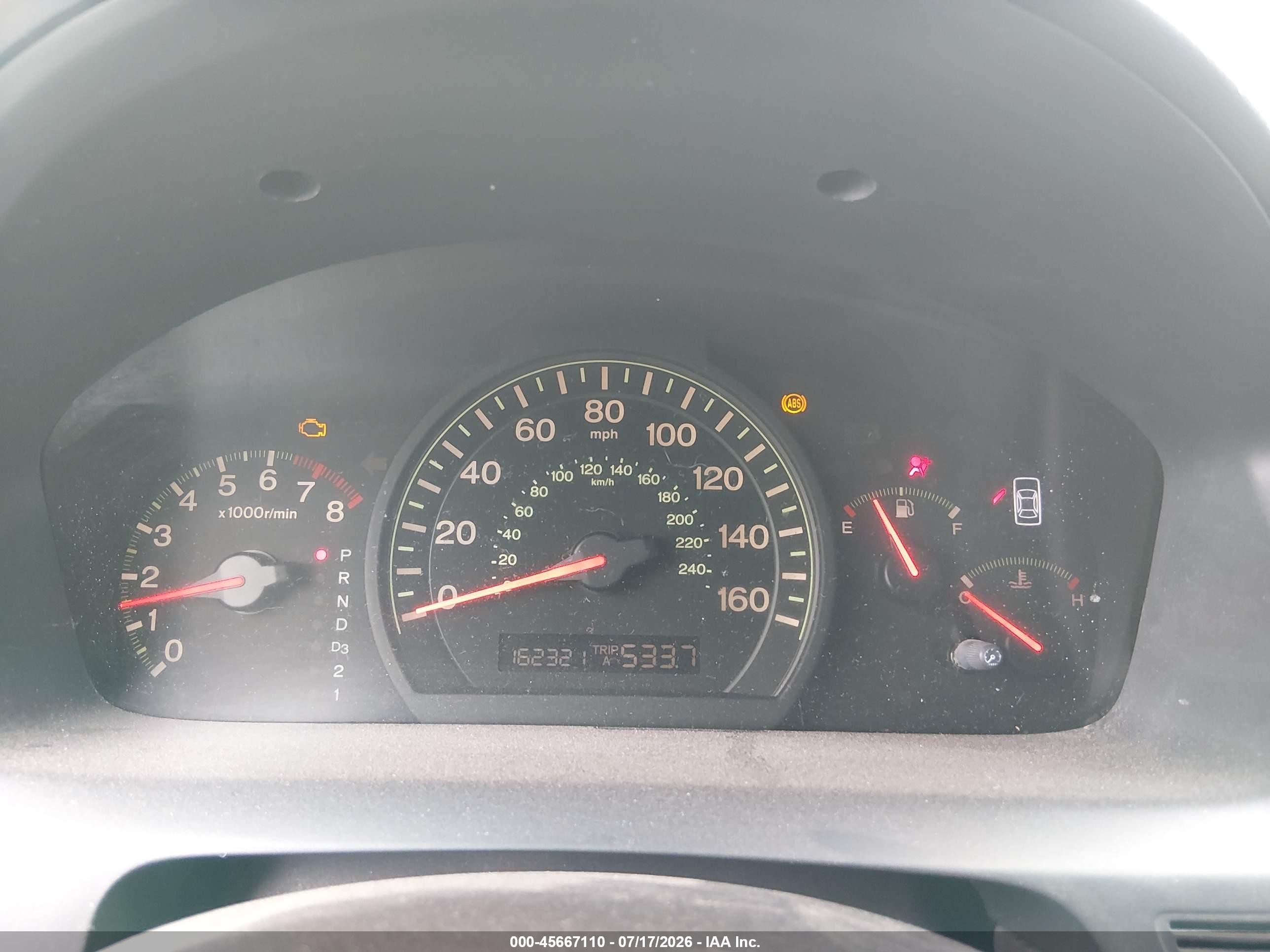 2003 Honda Accord Sdn Lx Серый vin: 3HGCM56333G703710