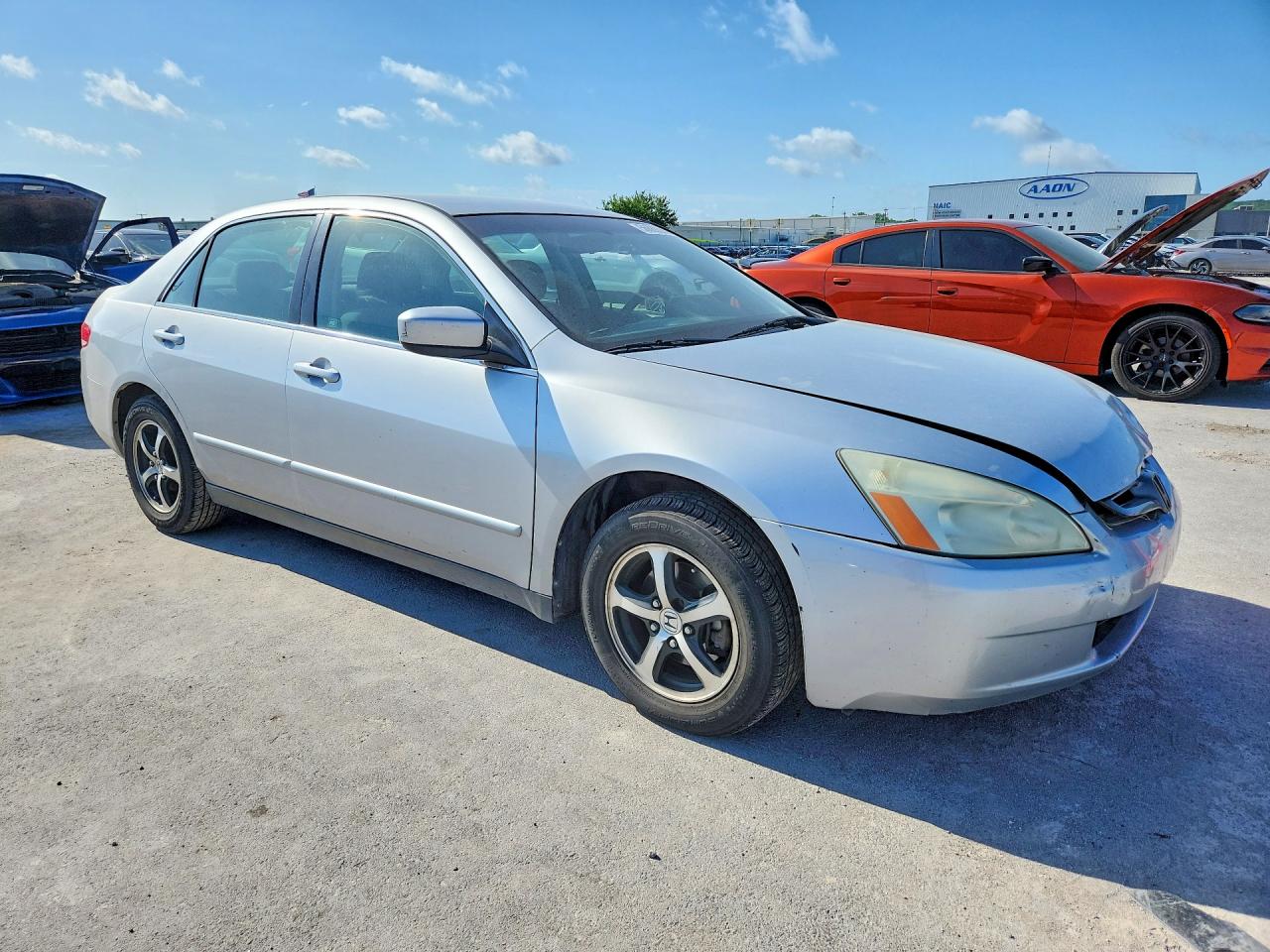 2003 Honda Accord Lx Silver vin: 3HGCM56333G703965