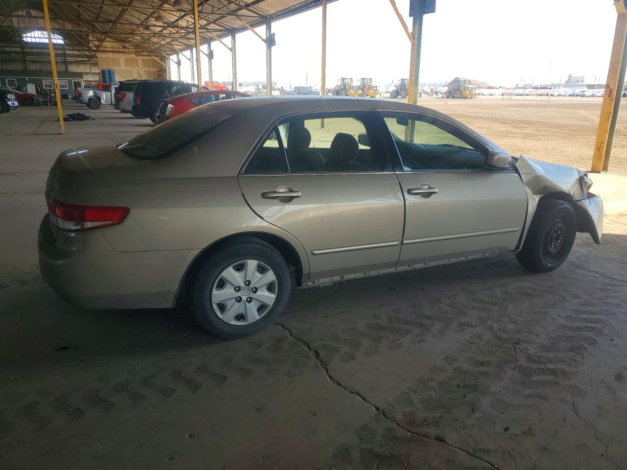2003 Honda Accord Lx Tan vin: 3HGCM56353G704163