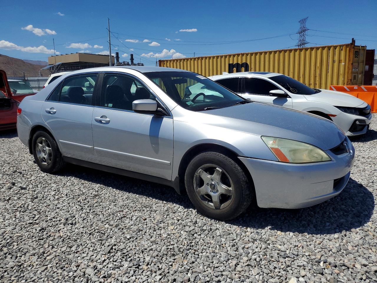 2003 Honda Accord Lx Silver vin: 3HGCM56363G701398