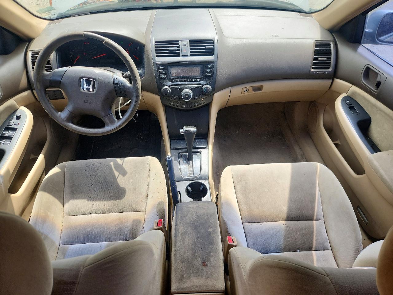2004 Honda Accord Lx Gray vin: 3HGCM56384G700741