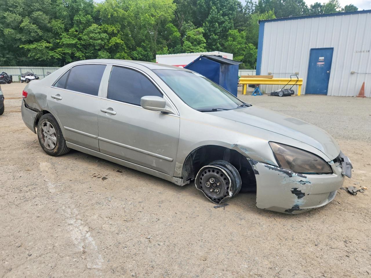 2004 Honda Accord Lx Gray vin: 3HGCM56384G700741