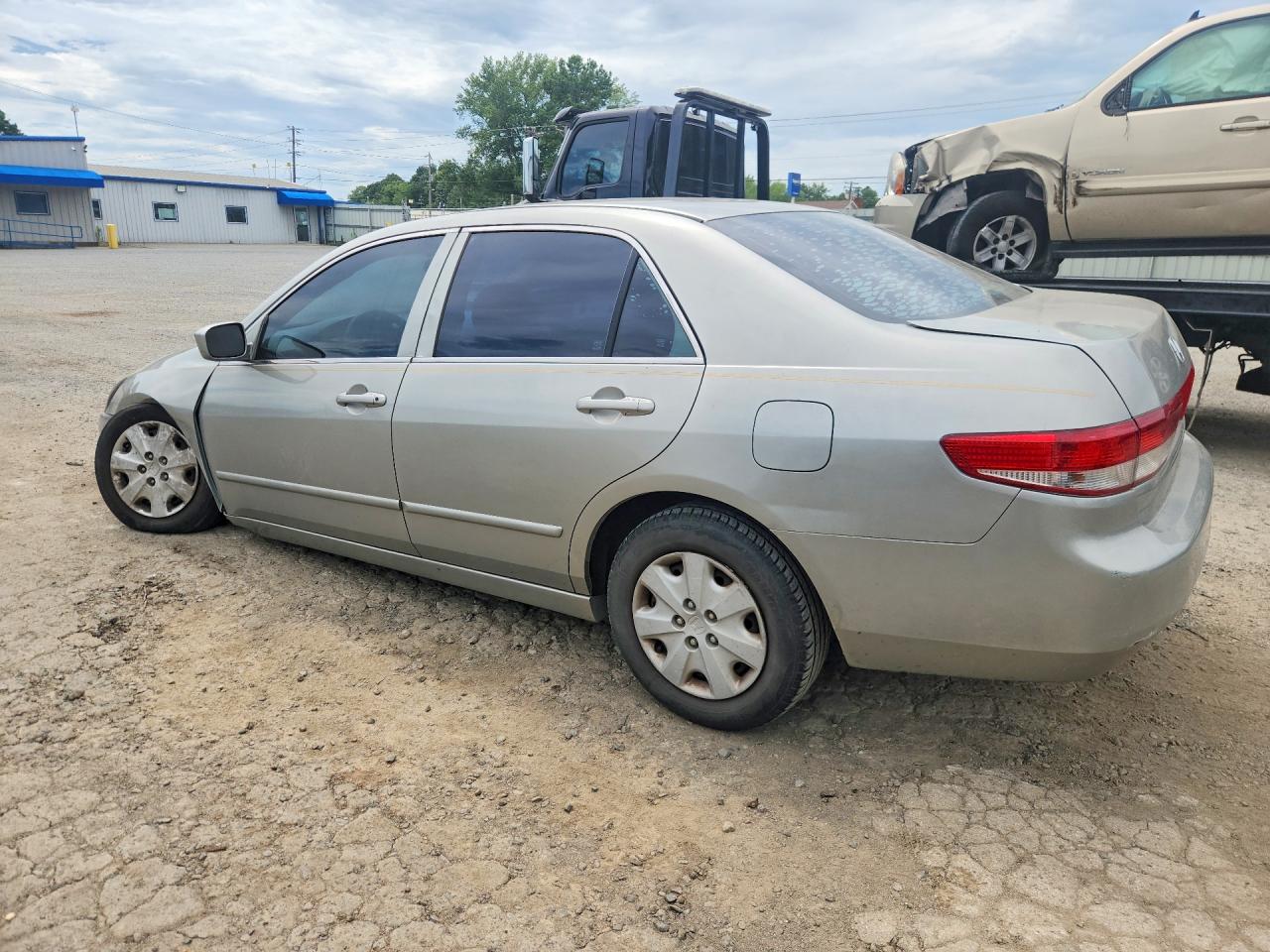 2004 Honda Accord Lx Gray vin: 3HGCM56384G700741
