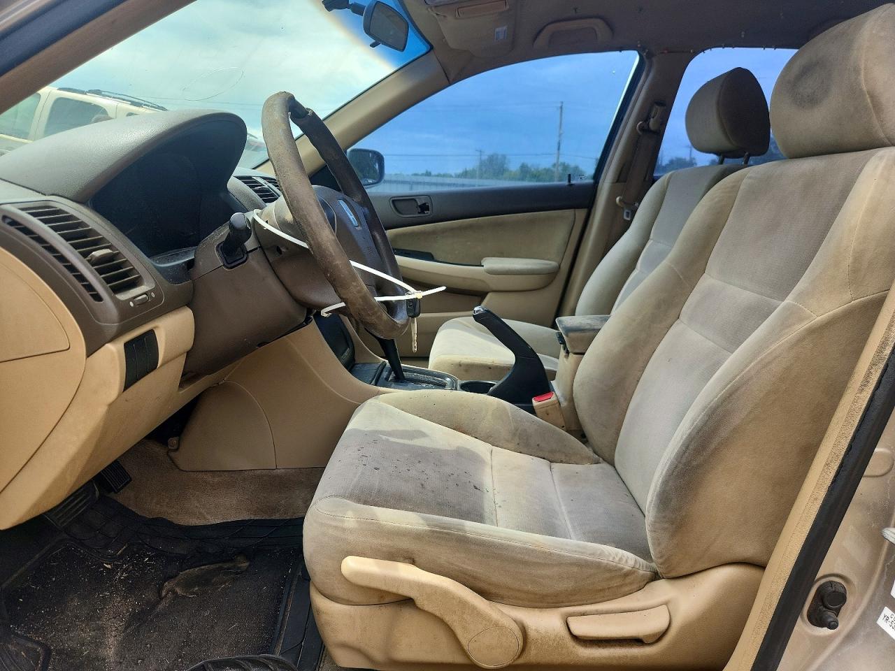 2004 Honda Accord Lx Gray vin: 3HGCM56384G700741