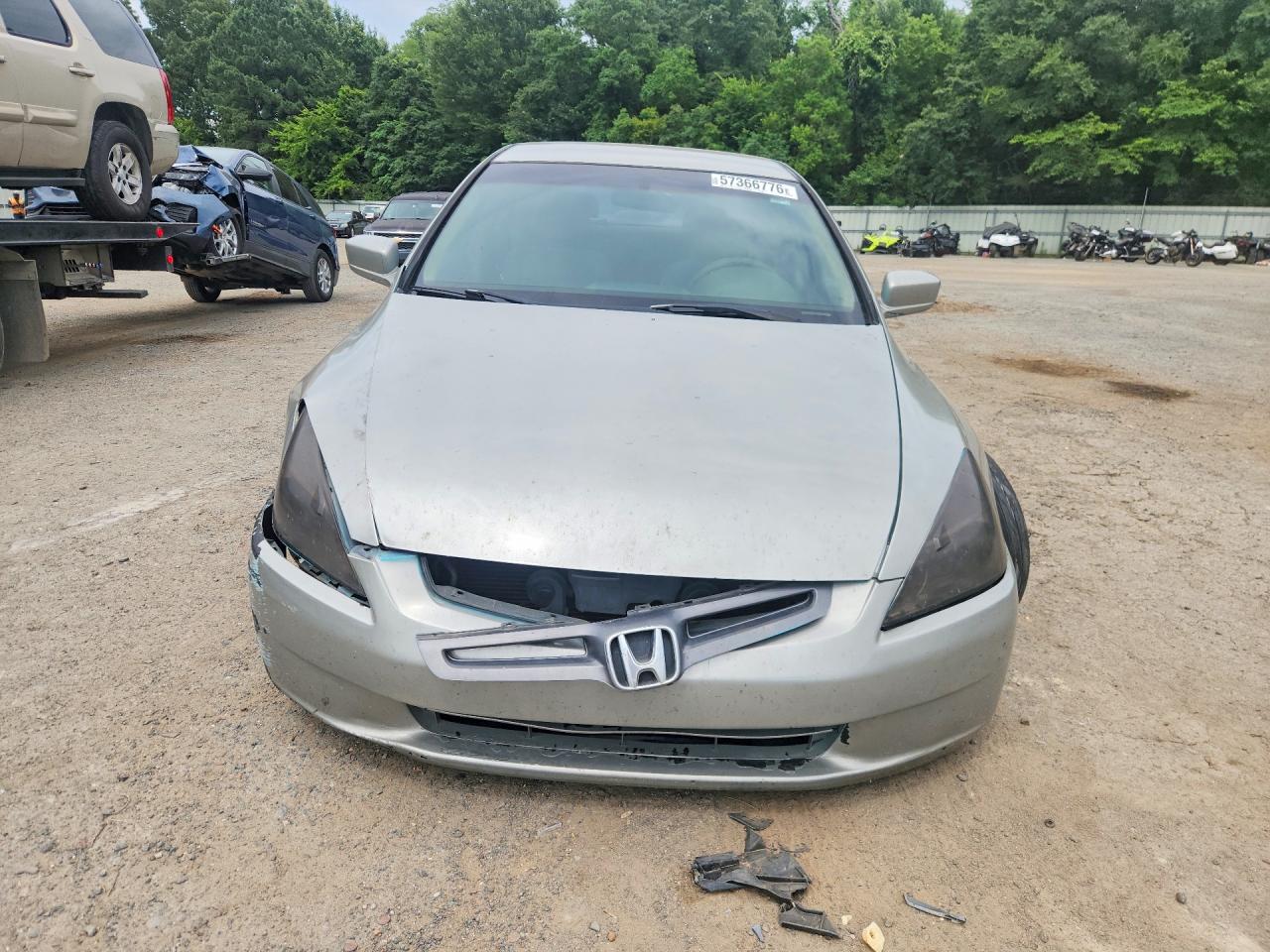 2004 Honda Accord Lx Gray vin: 3HGCM56384G700741