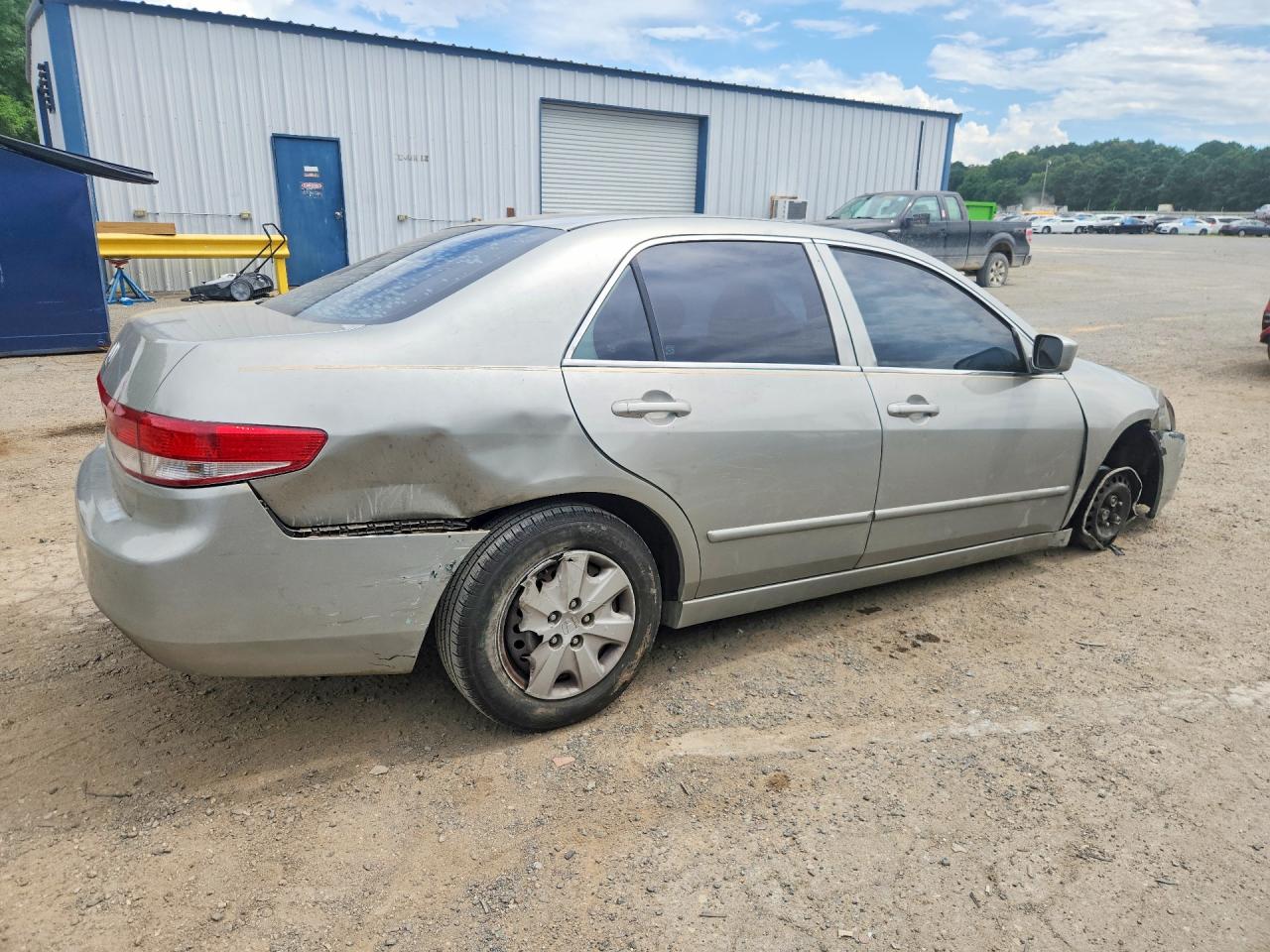 2004 Honda Accord Lx Gray vin: 3HGCM56384G700741
