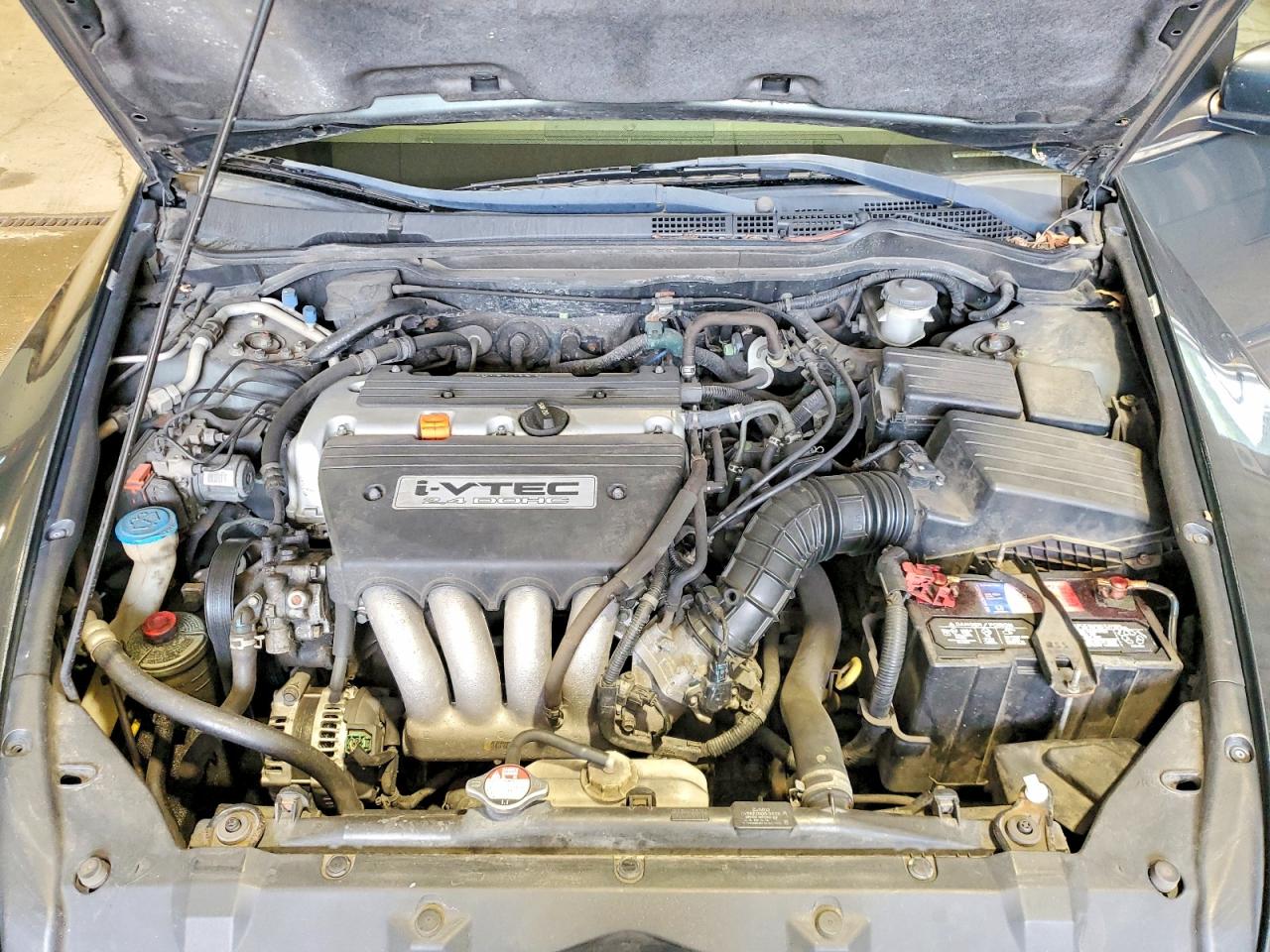 2004 Honda Accord Lx Gray vin: 3HGCM56384G711769