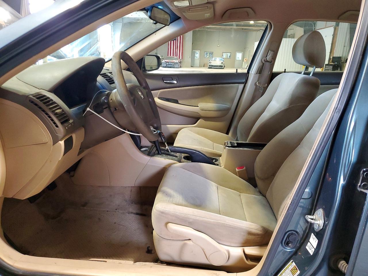 2004 Honda Accord Lx Gray vin: 3HGCM56384G711769