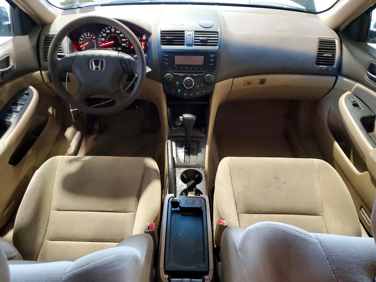 2004 Honda Accord Lx Gray vin: 3HGCM56384G711769