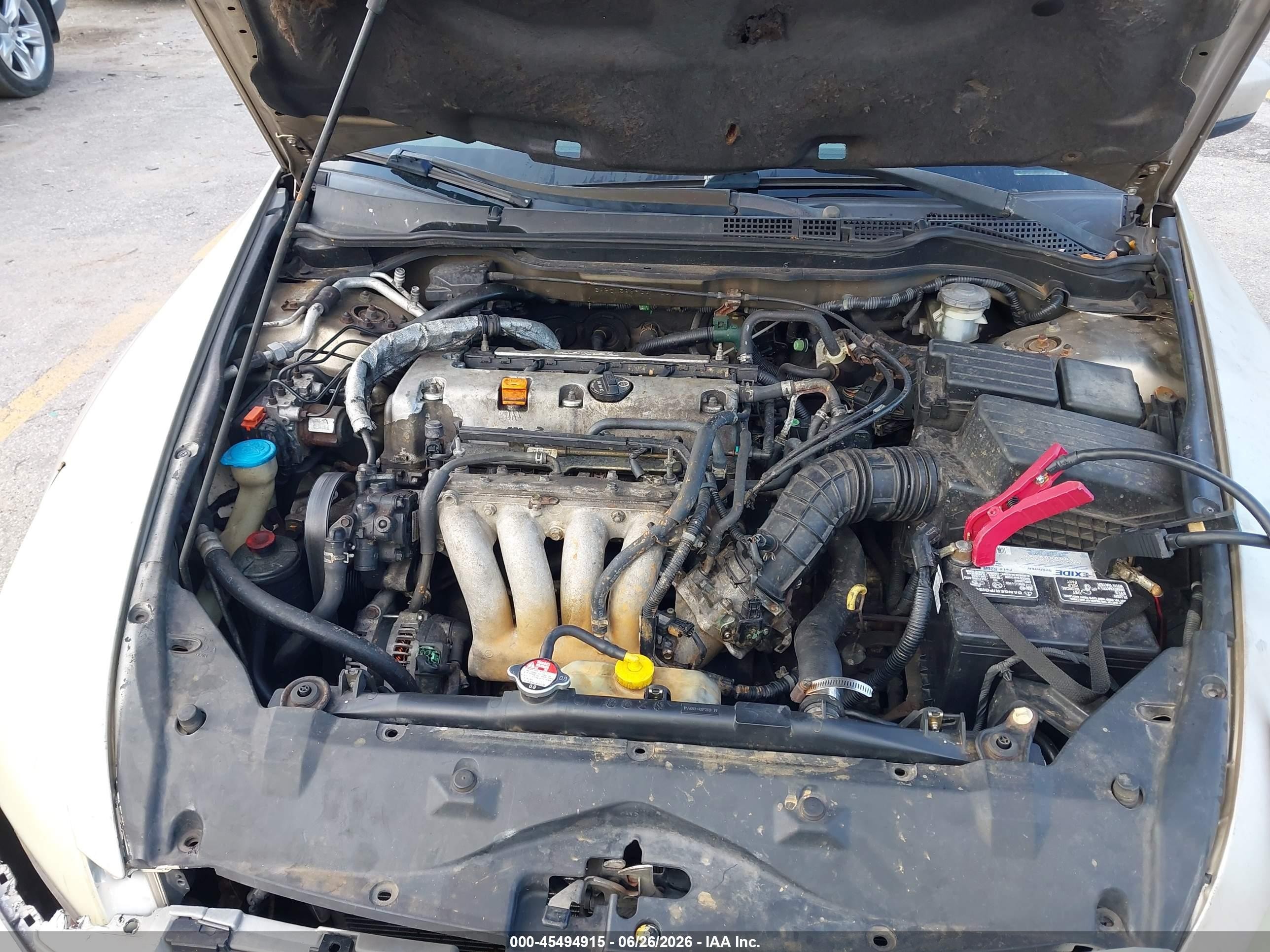 2003 Honda Accord Sdn Lx Gold vin: 3HGCM56393G710368