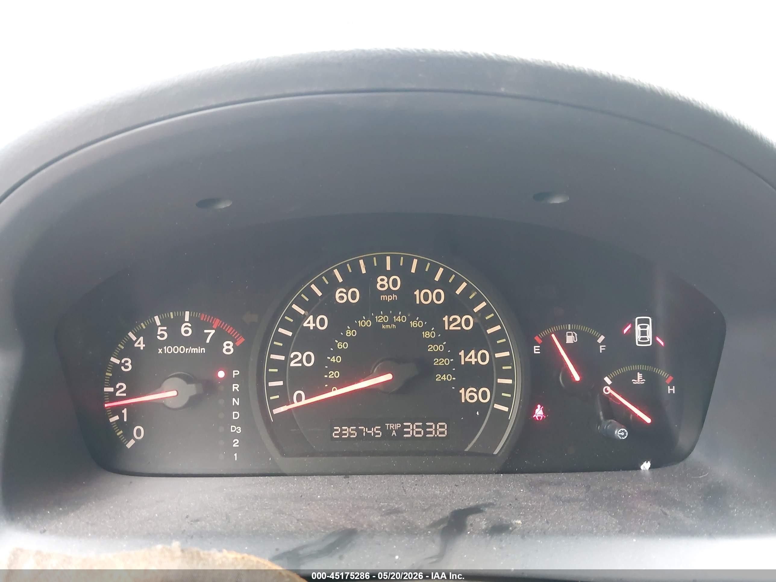 2004 Honda Accord 2.4 Lx Silver vin: 3HGCM56394G704023