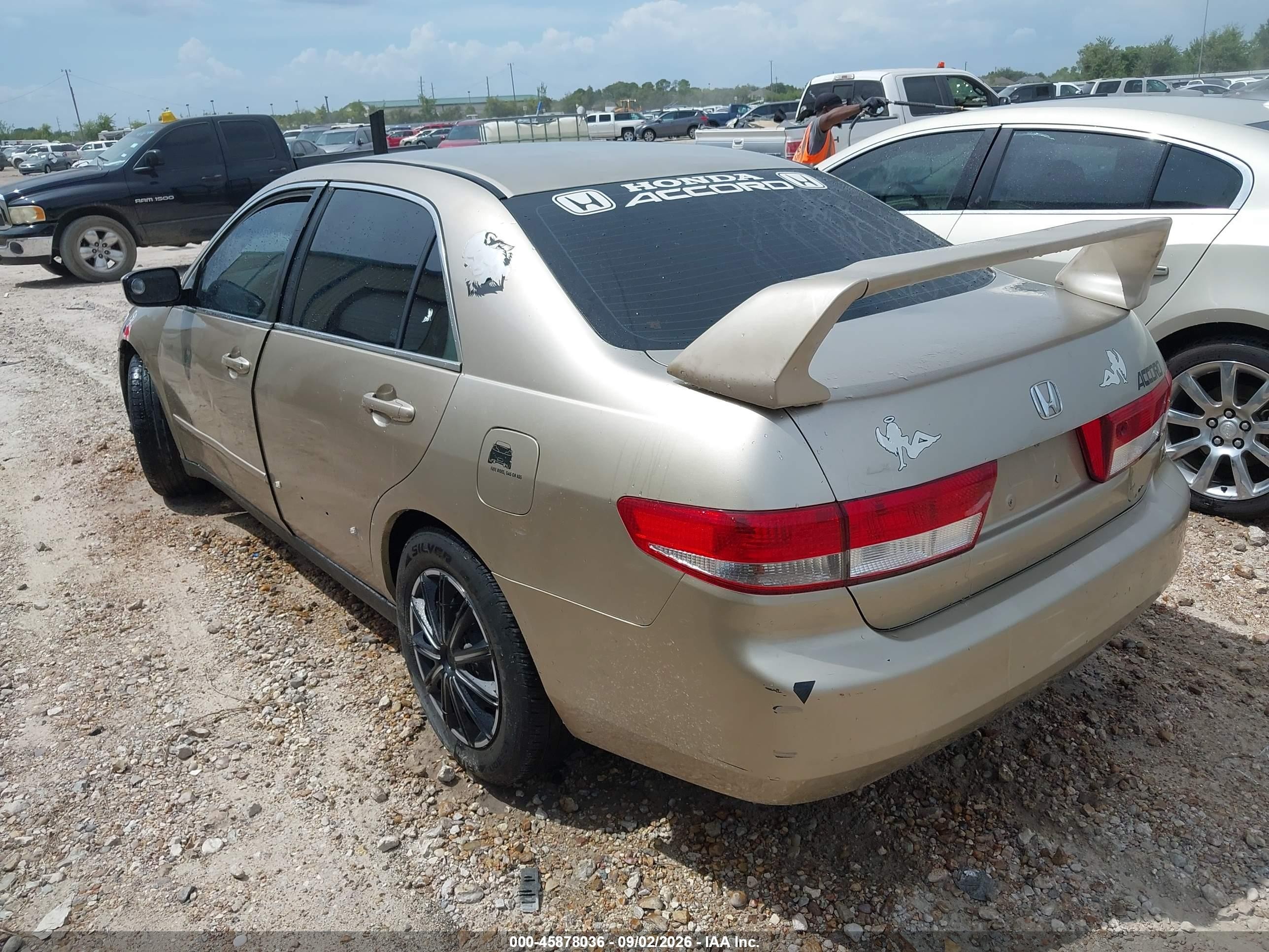 2004 Honda Accord 2.4 Lx Beige vin: 3HGCM56394G704619