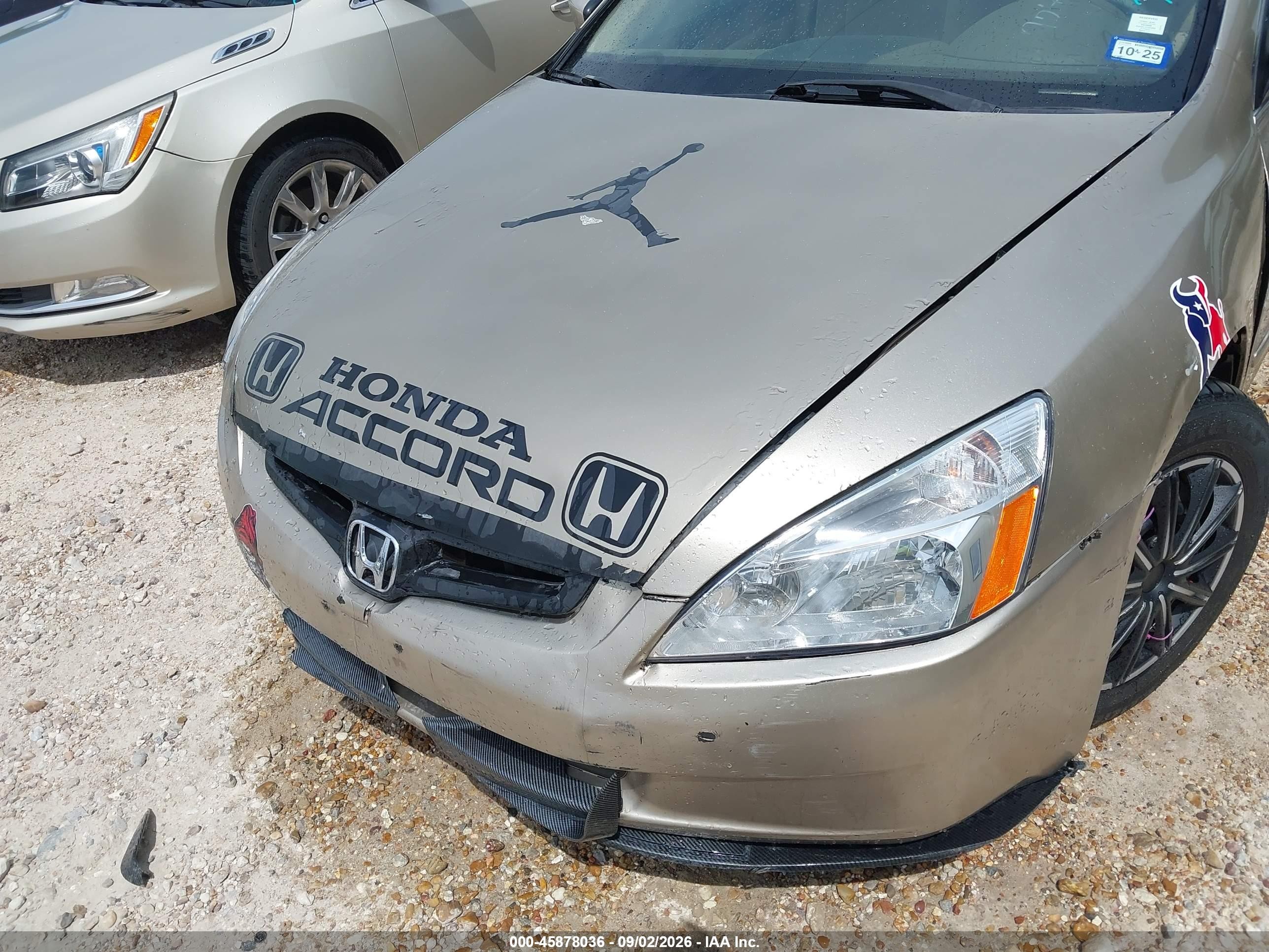 2004 Honda Accord 2.4 Lx Beige vin: 3HGCM56394G704619
